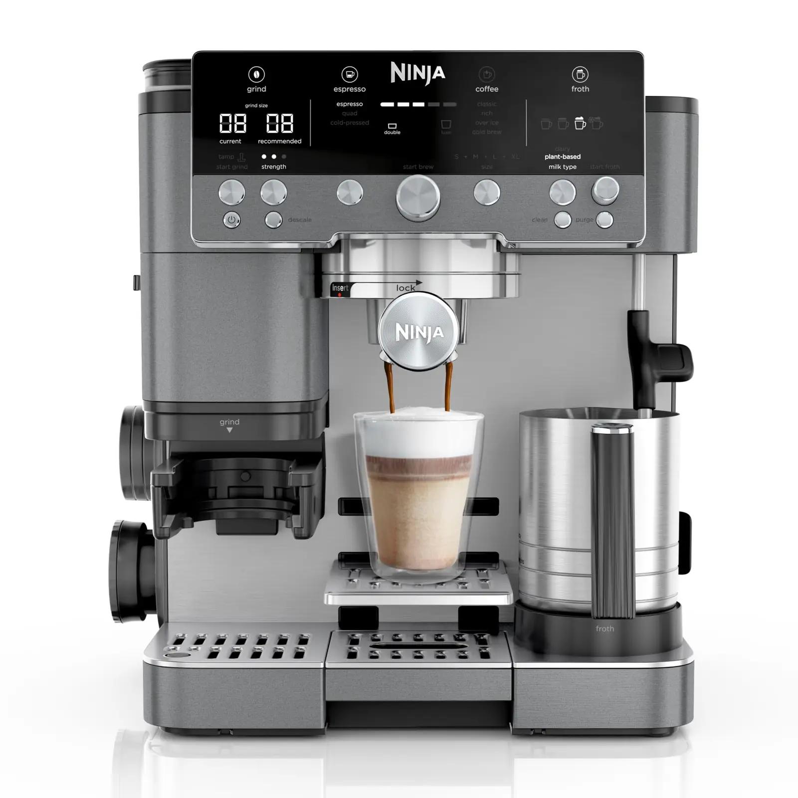 Ninja ES601EUGM tee ja espresso – toote esivaade