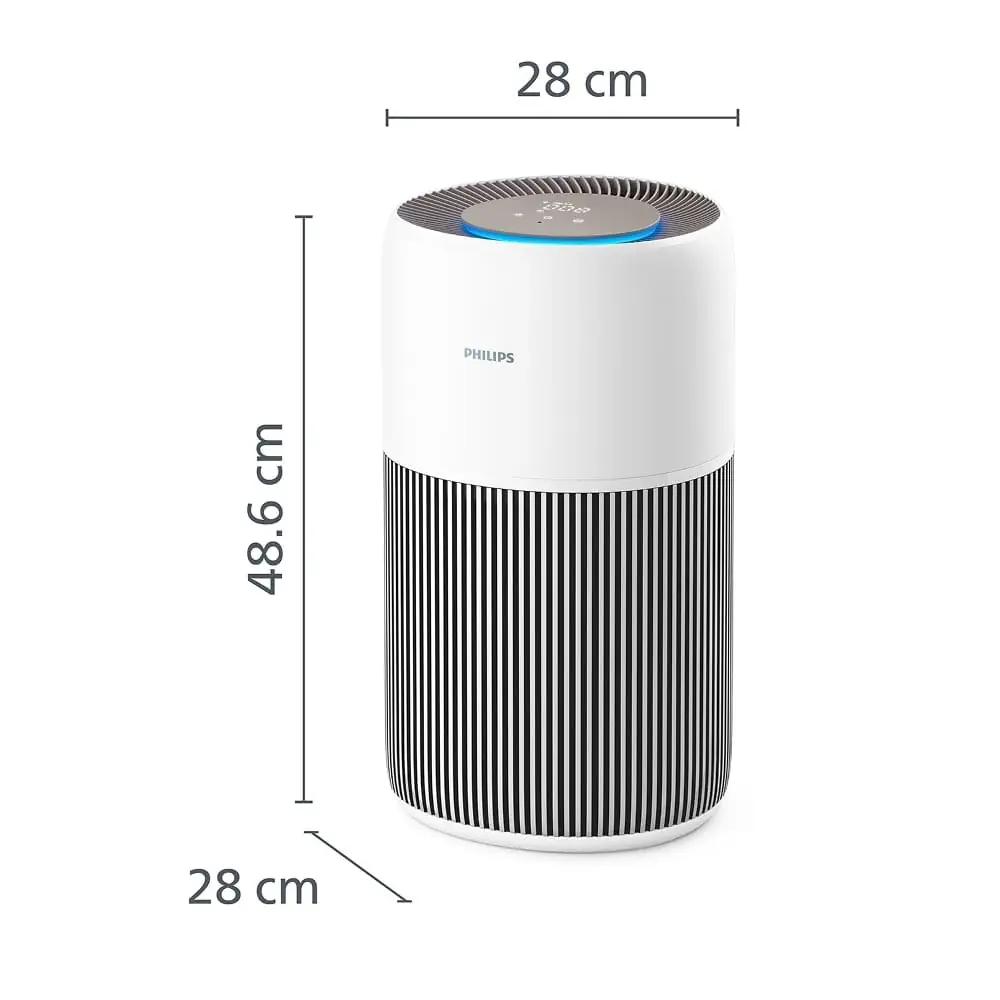 Philips õhupuhasti 2200 Series – vaikne ja tõhus koduõhk – detailne vaade