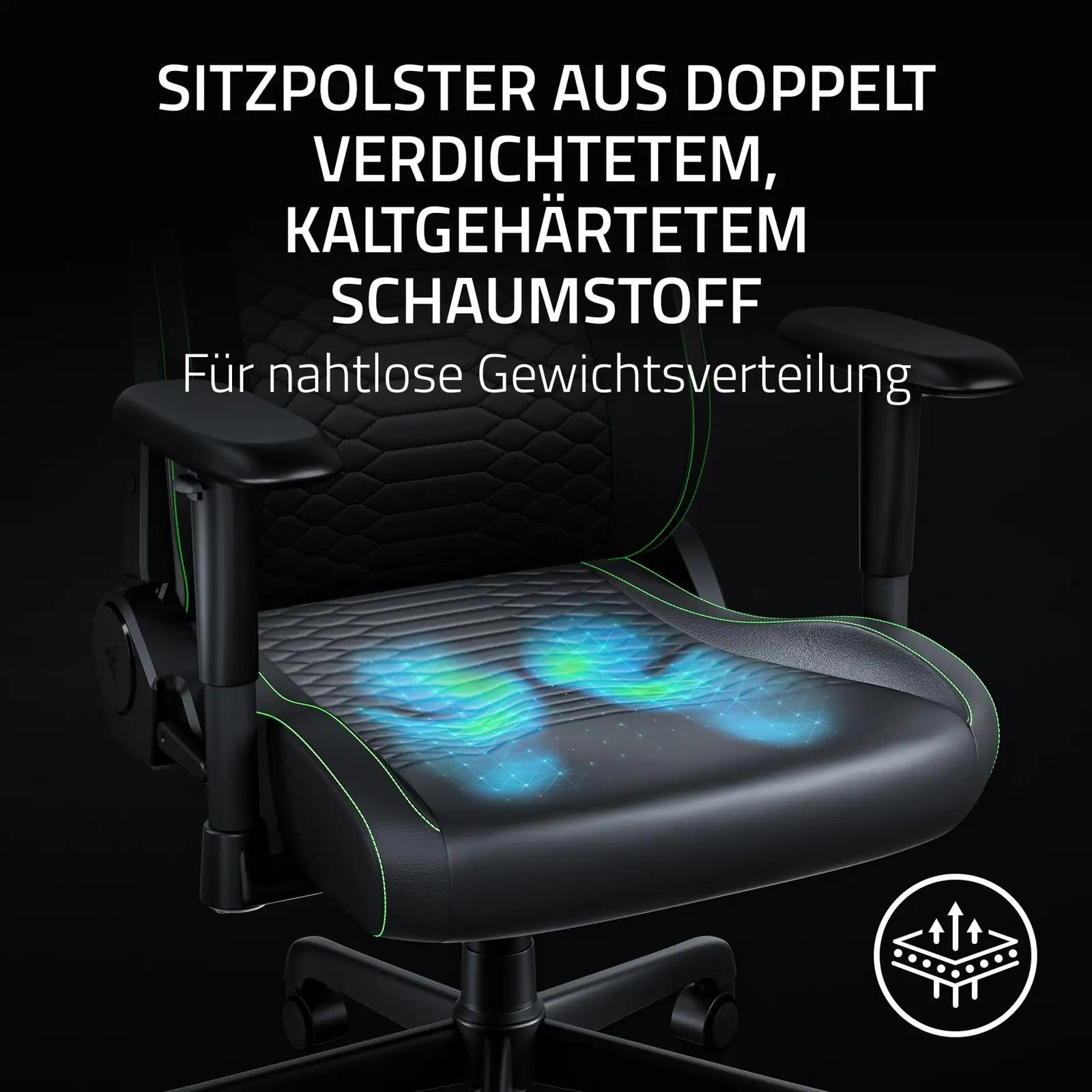 Razer mugav ergonoomiline mängutool – hingav kunstnahk – lisavaade