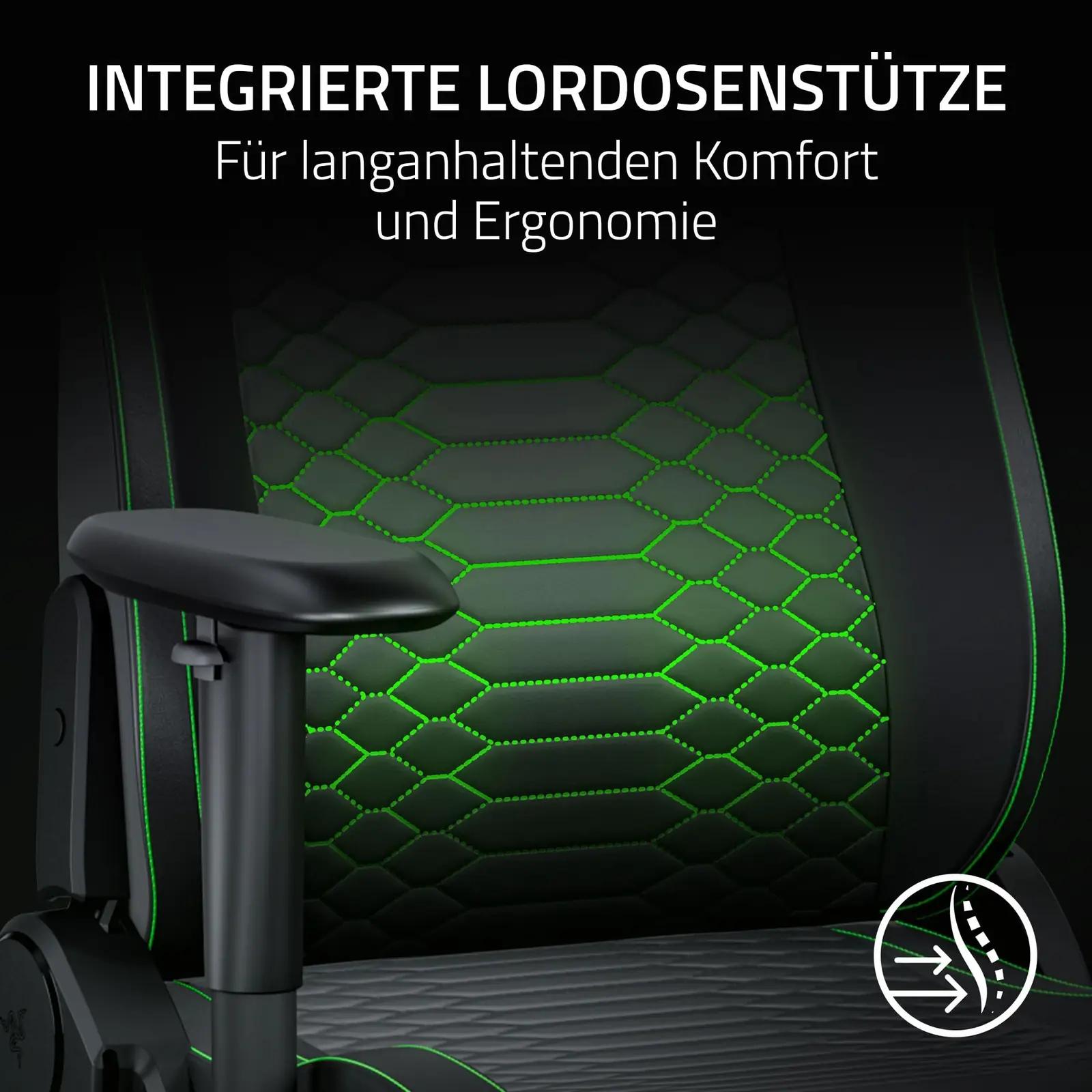 Razer mugav ergonoomiline mängutool – hingav kunstnahk – kasutusnäide