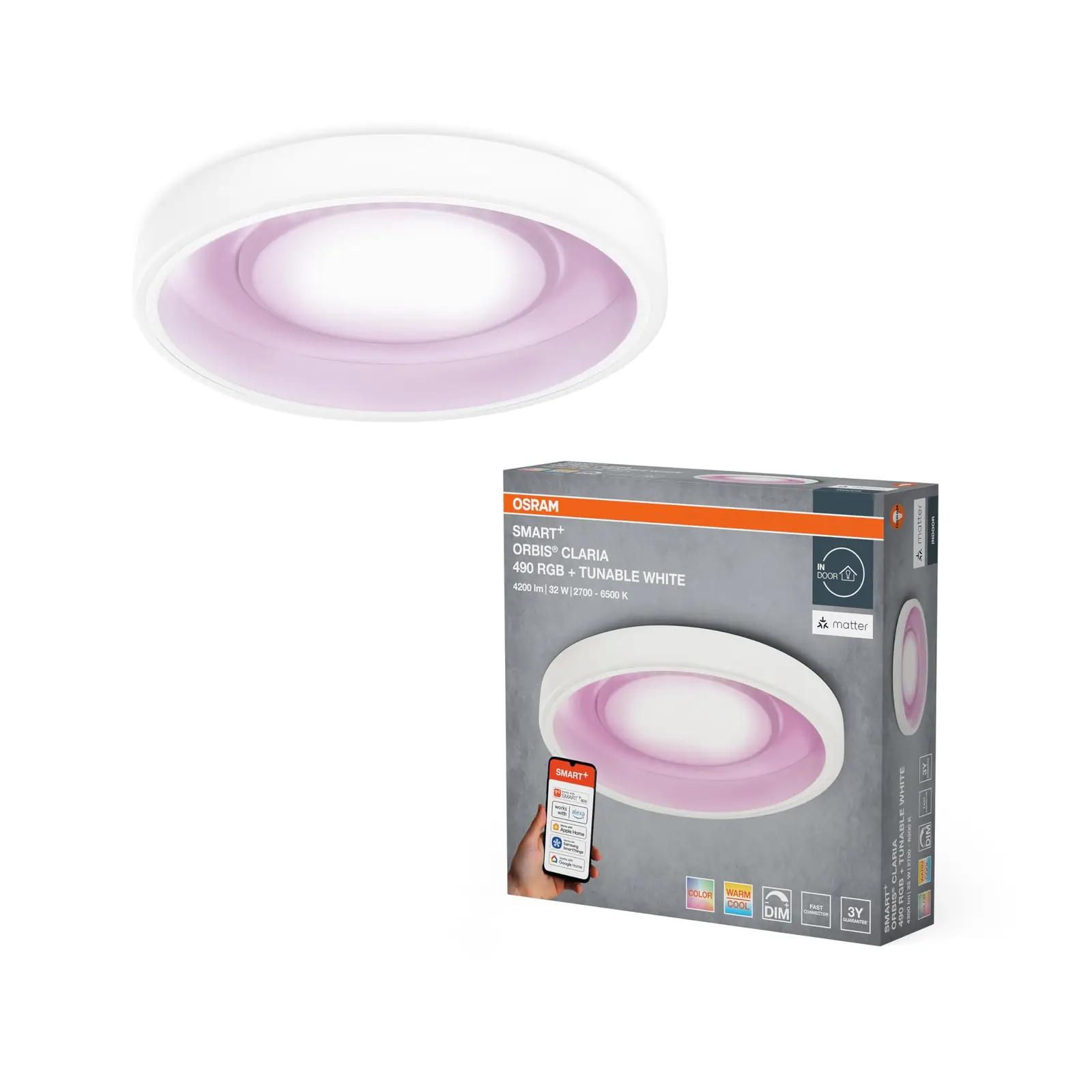 Osram moodne LED laelamp Claria — energiasäästlik ja WiFi-ühenduv – lisavaade