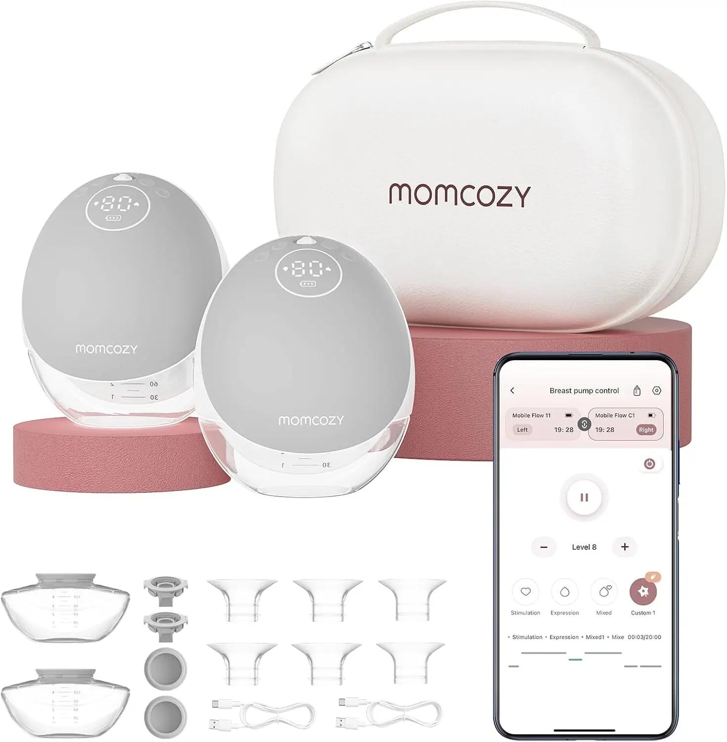 Momcozy käed-vabad elektriline rinnapump – kaasaskantav kingitus