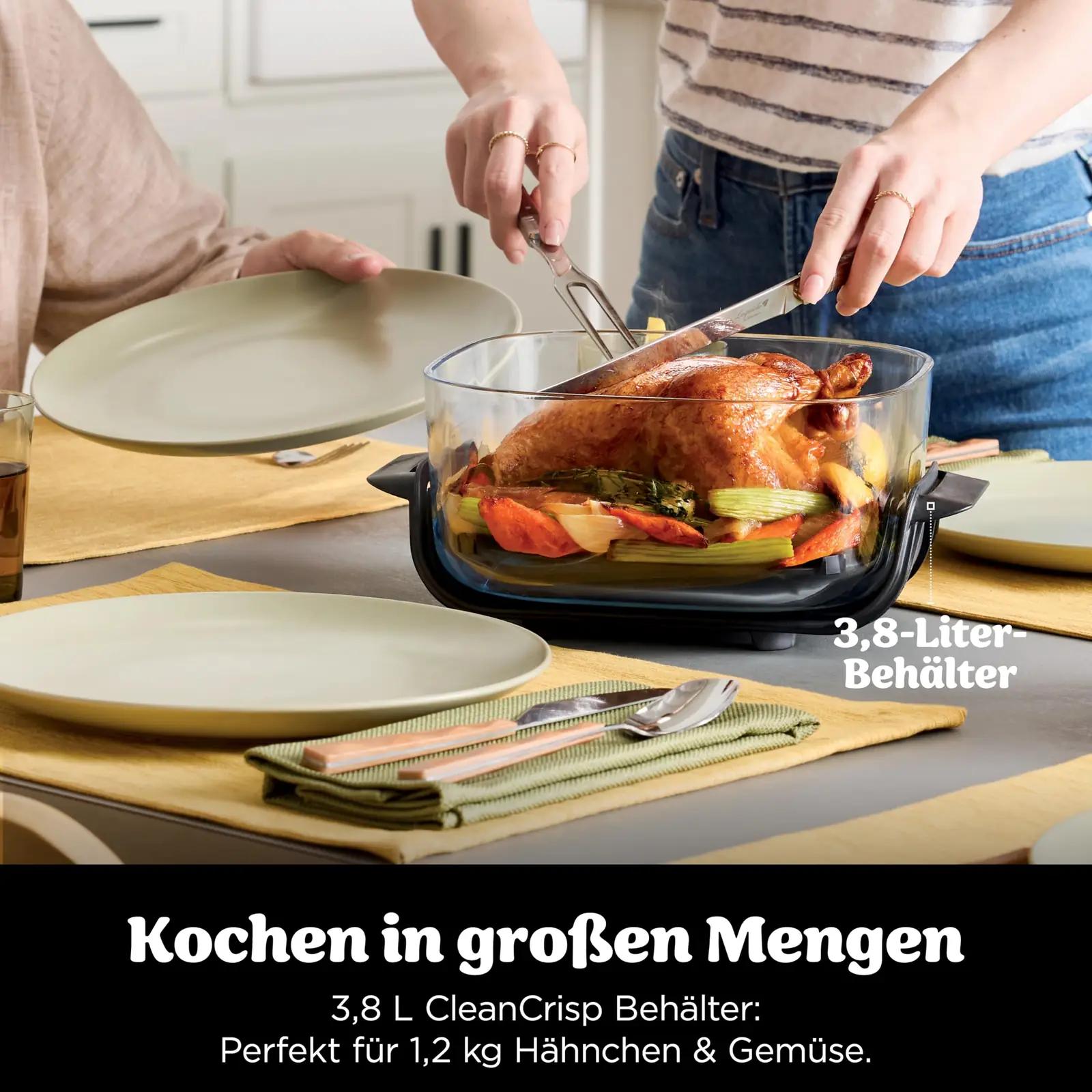 Ninja kompaktne õhufritüür 3,8 l – mitmeotstarbeline köögiseade – pilt 6
