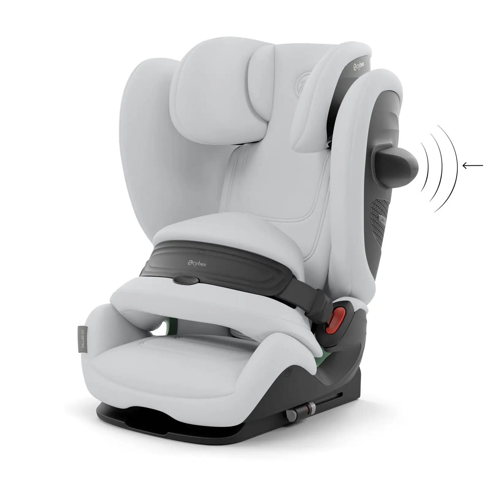 Cybex turvatool Pallas G3 i-Size – reguleeritav ja pehme kaitse – pakend ja tarvikud