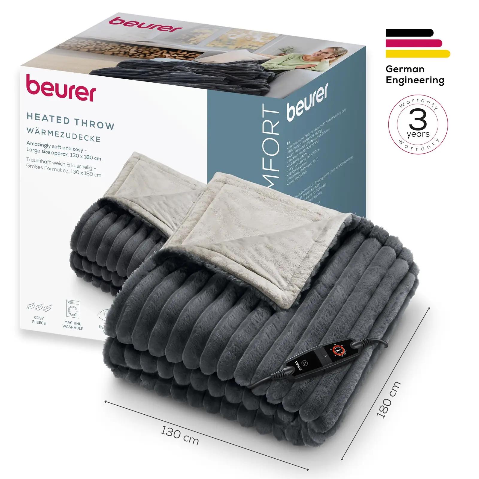 Beurer pehme ja luksuslik soojatekk 180×130 cm – pilt 8