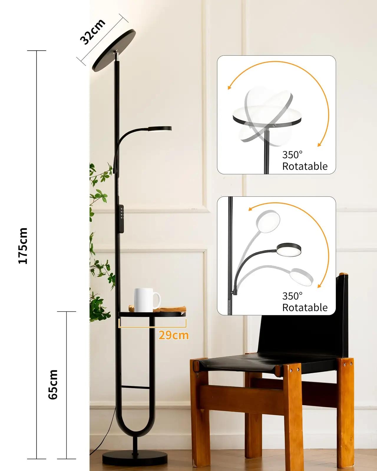 LuminexDesigns LED-lamp lauaga – reguleeritav ja eredas valguses – pilt 10