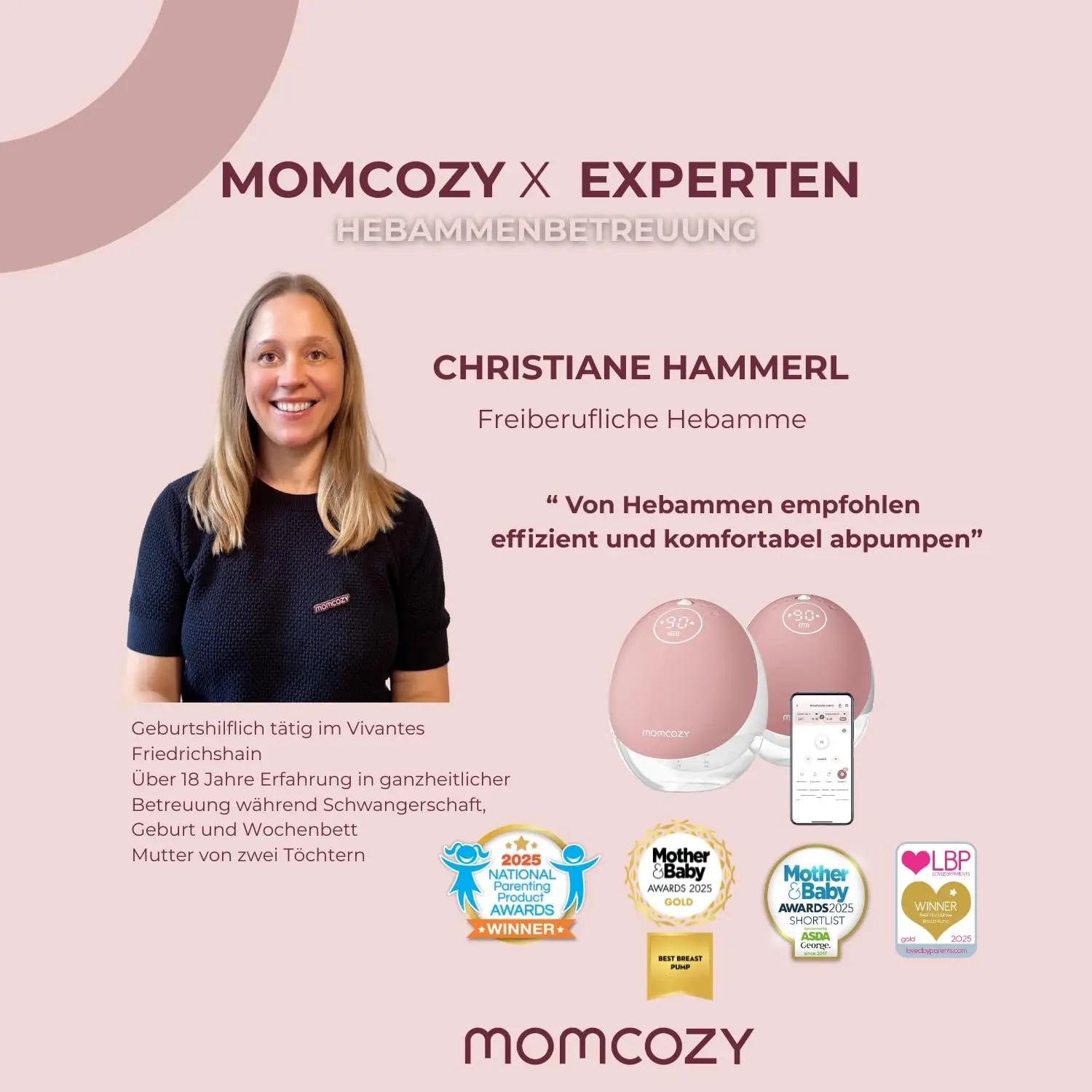 Momcozy käed-vabad elektriline rinnapump – kaasaskantav kingitus – pilt 9