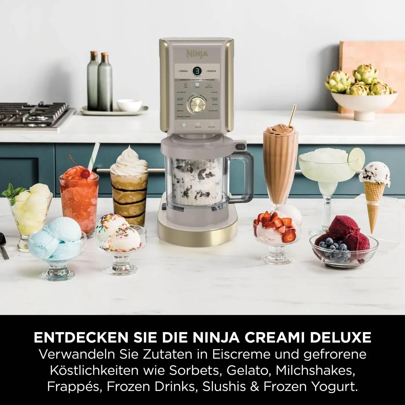 Ninja Stone Gold jäätisemasin – kodune desserdi-looja – kasutusnäide