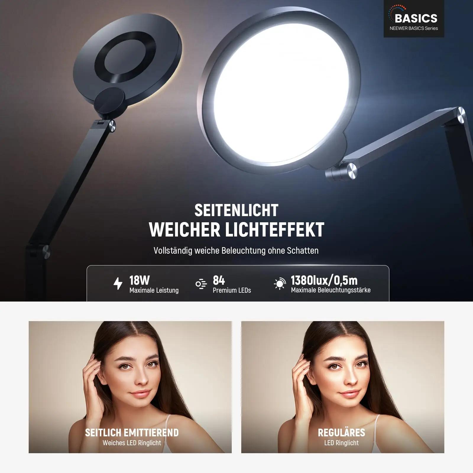 NEEWER 10106867 laualambid – detailne lähivaade
