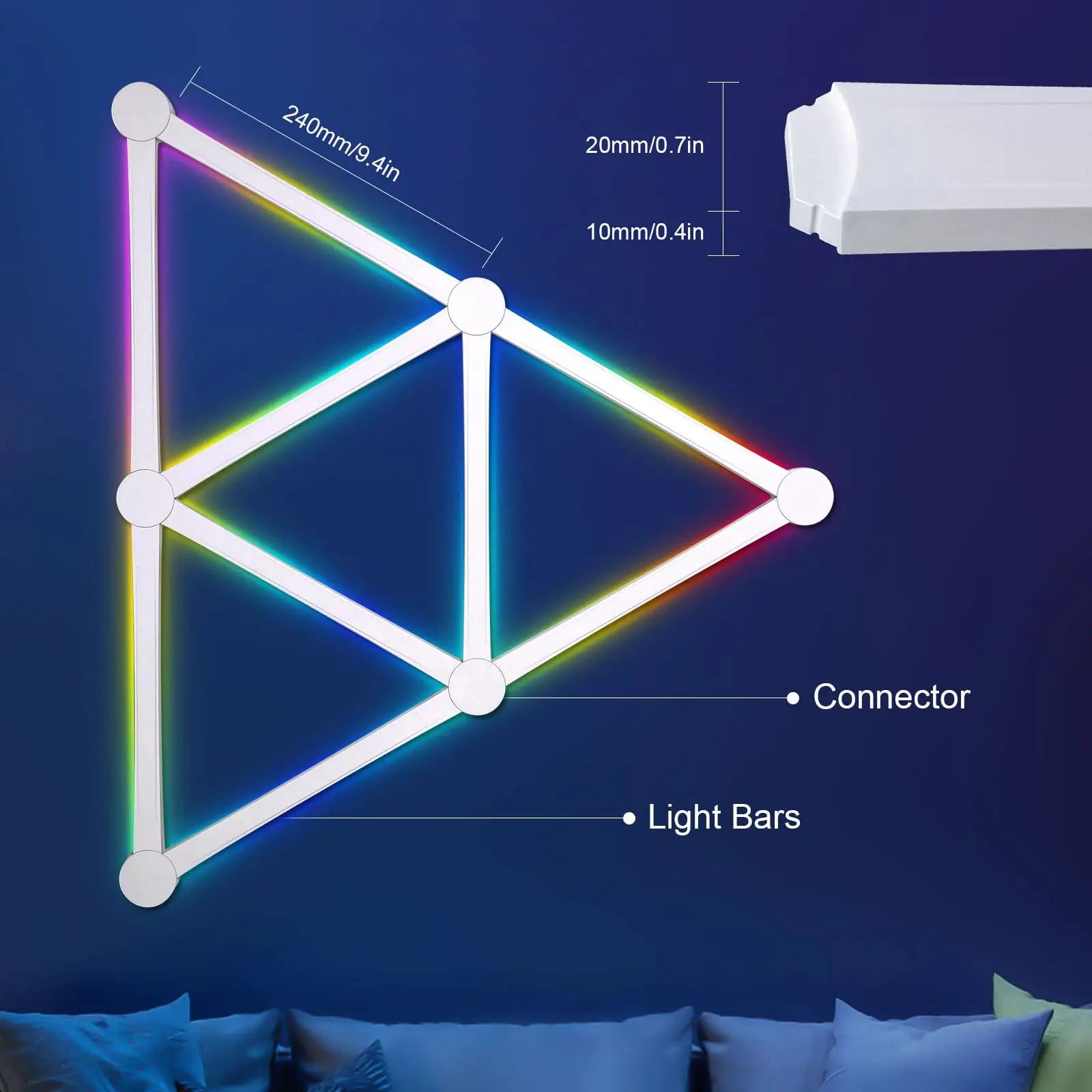 AGM RGB LED-riba dekoratiivne mänguvalgus – pilt 9
