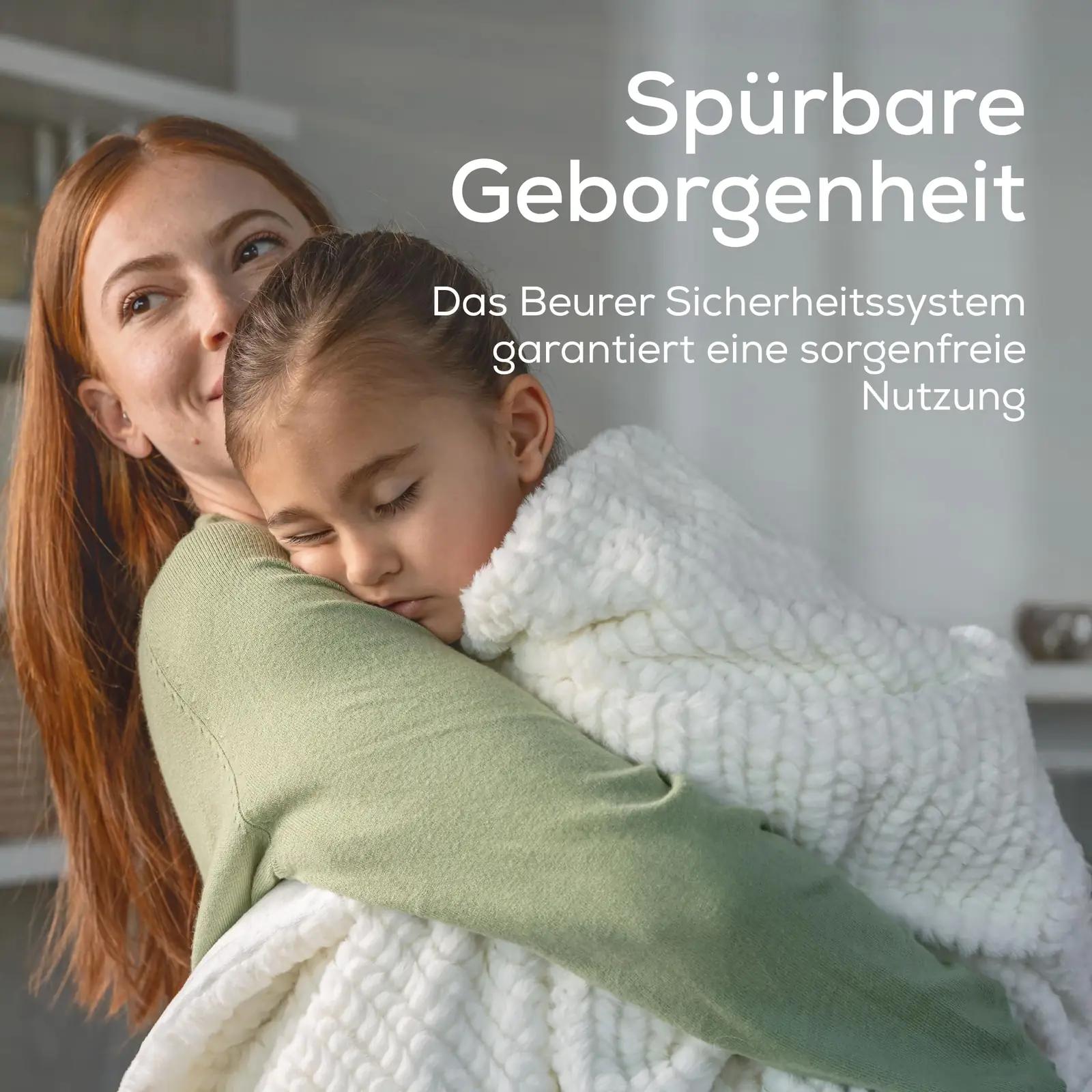 Beurer luksuslik soojatekk 180×130 cm – pehme plüšš – pilt 6
