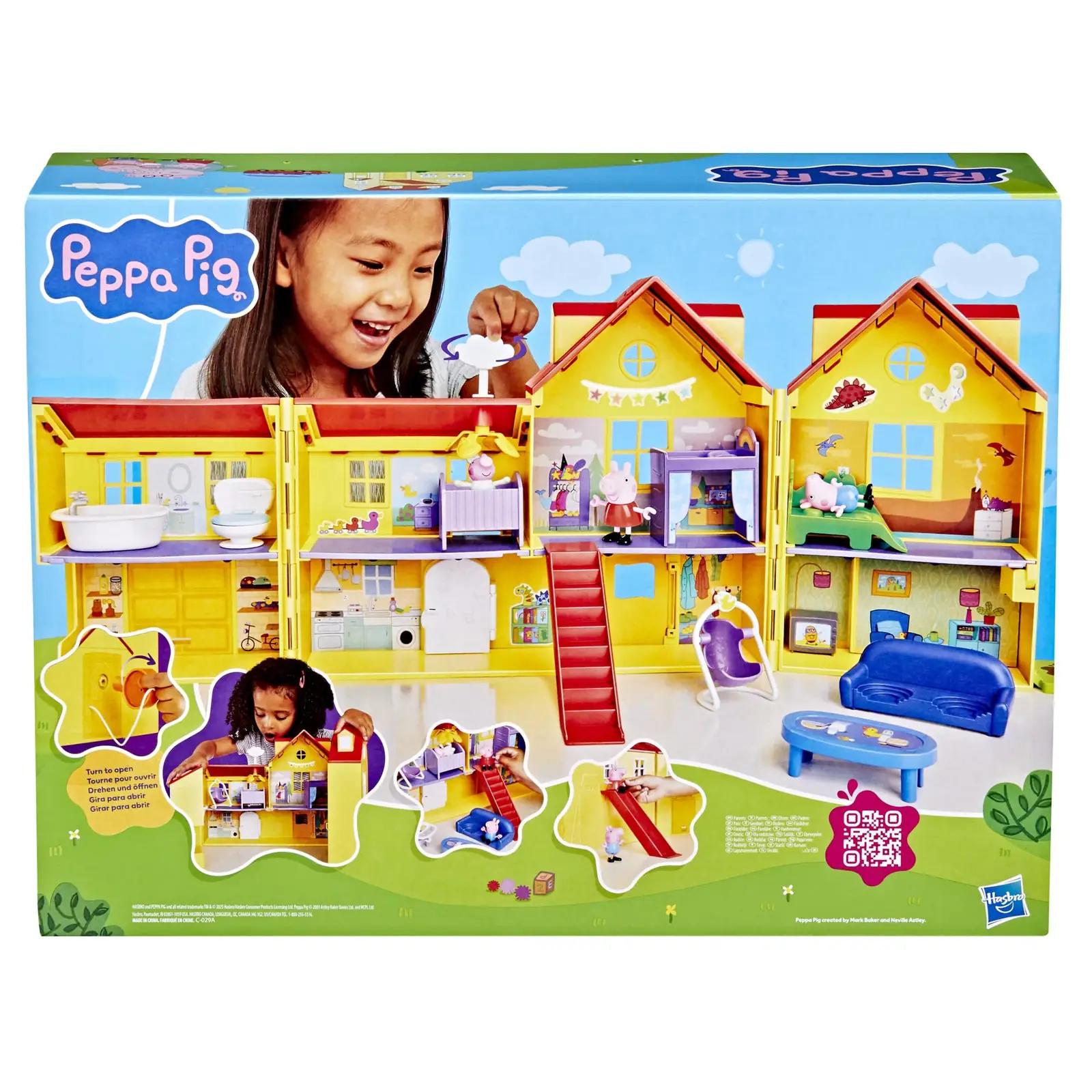 Peppa Pig mängumaja 80 cm – robustne plastikkingitus lastele – detailne vaade