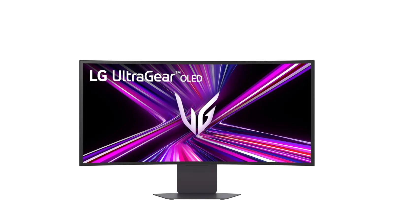 LG elegantne 34″ OLED mängumonitor – kõver WQHD ekraan – kasutusnäide