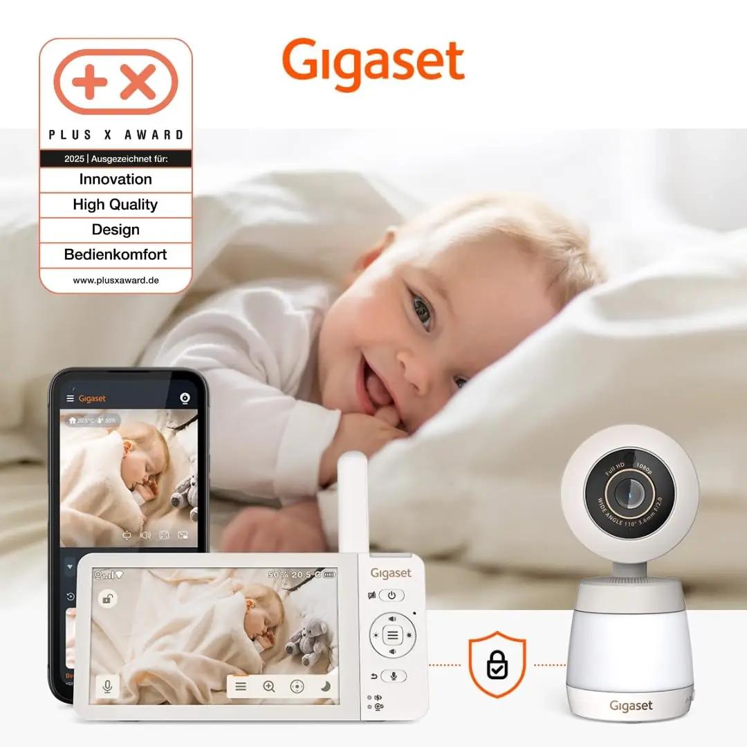 Gigaset video-vahend beebijärelevalve — kvaliteetne 5,5″ ekraan – pilt 9