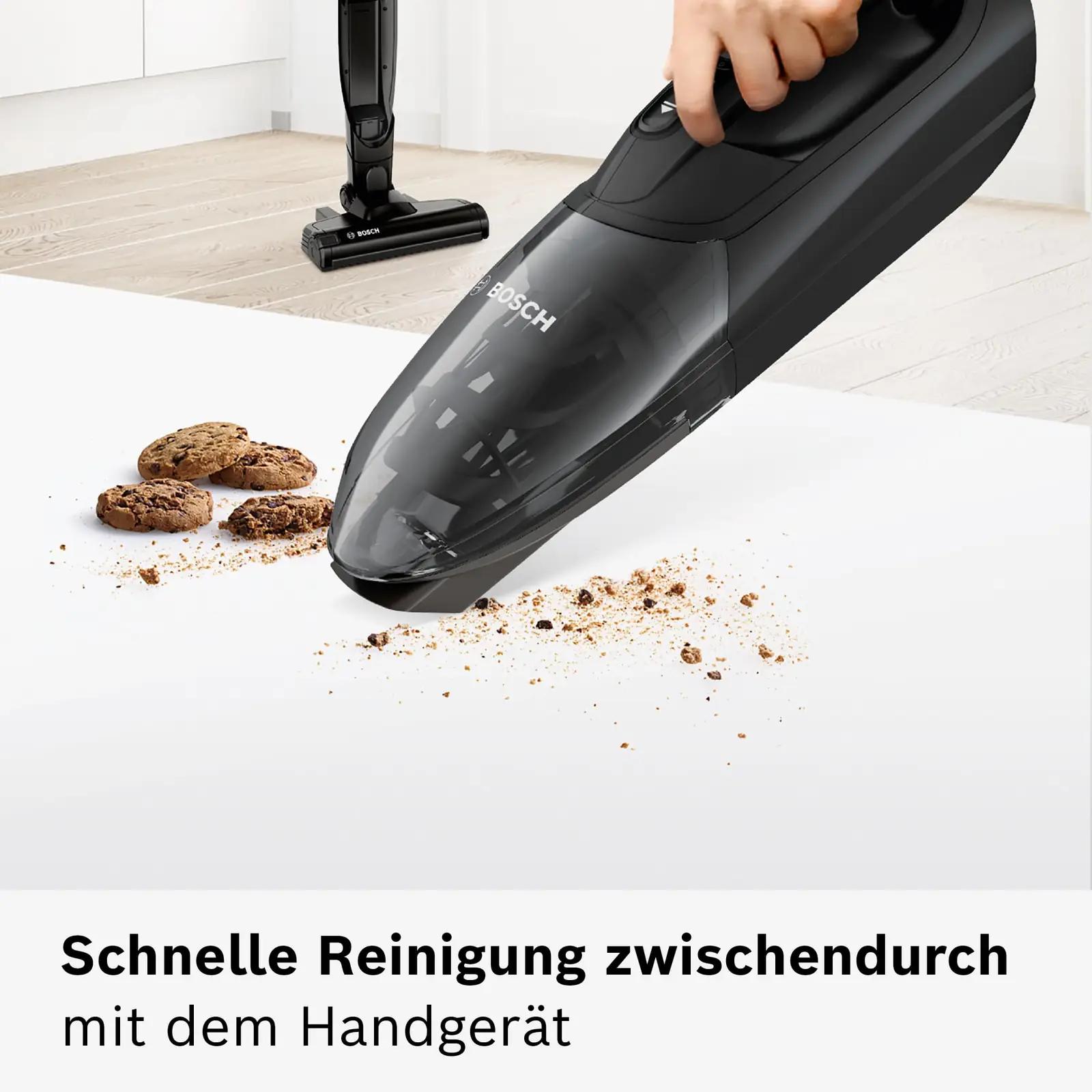 Bosch kerge ja võimas juhtmevaba tolmuimeja BBHF220 koduks – kasutusnäide