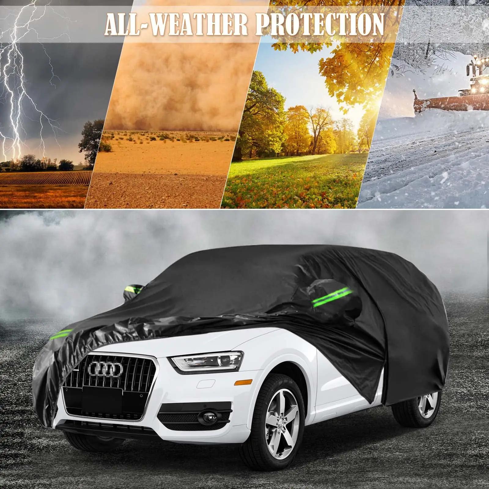 sportuli veekindel autokate Audi Q3 jaoks — 6-kihiline kaitse – lisavaade