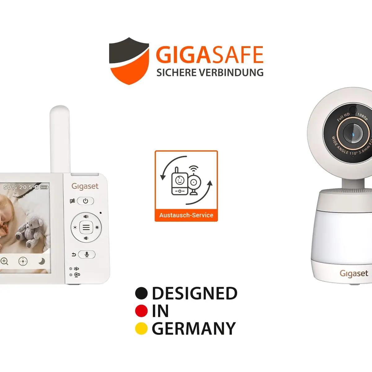 Gigaset video-vahend beebijärelevalve — kvaliteetne 5,5″ ekraan – pilt 7