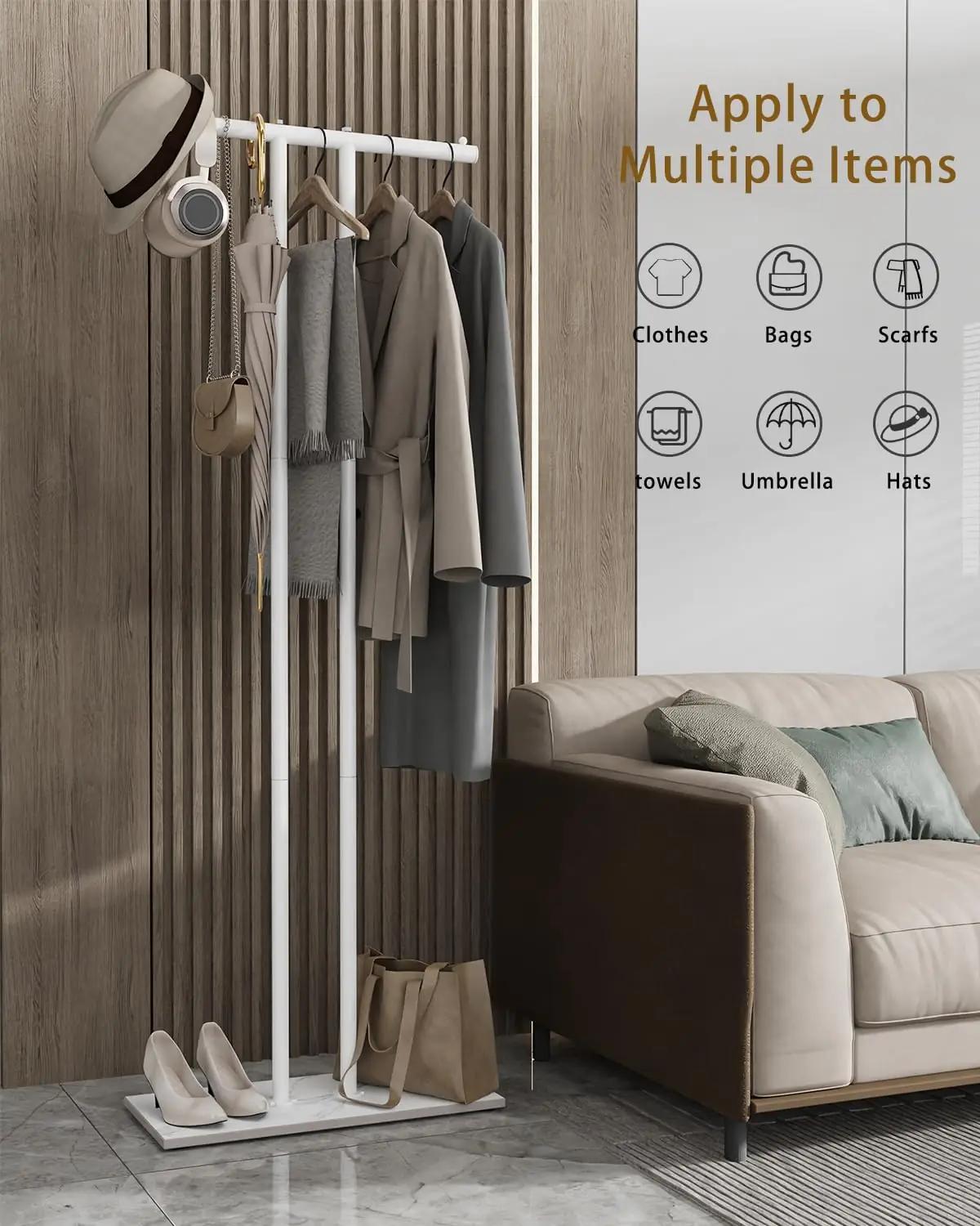 OUTBROS valge metallriidepuu – stabiilne ja modernne 60cm – pakend ja tarvikud