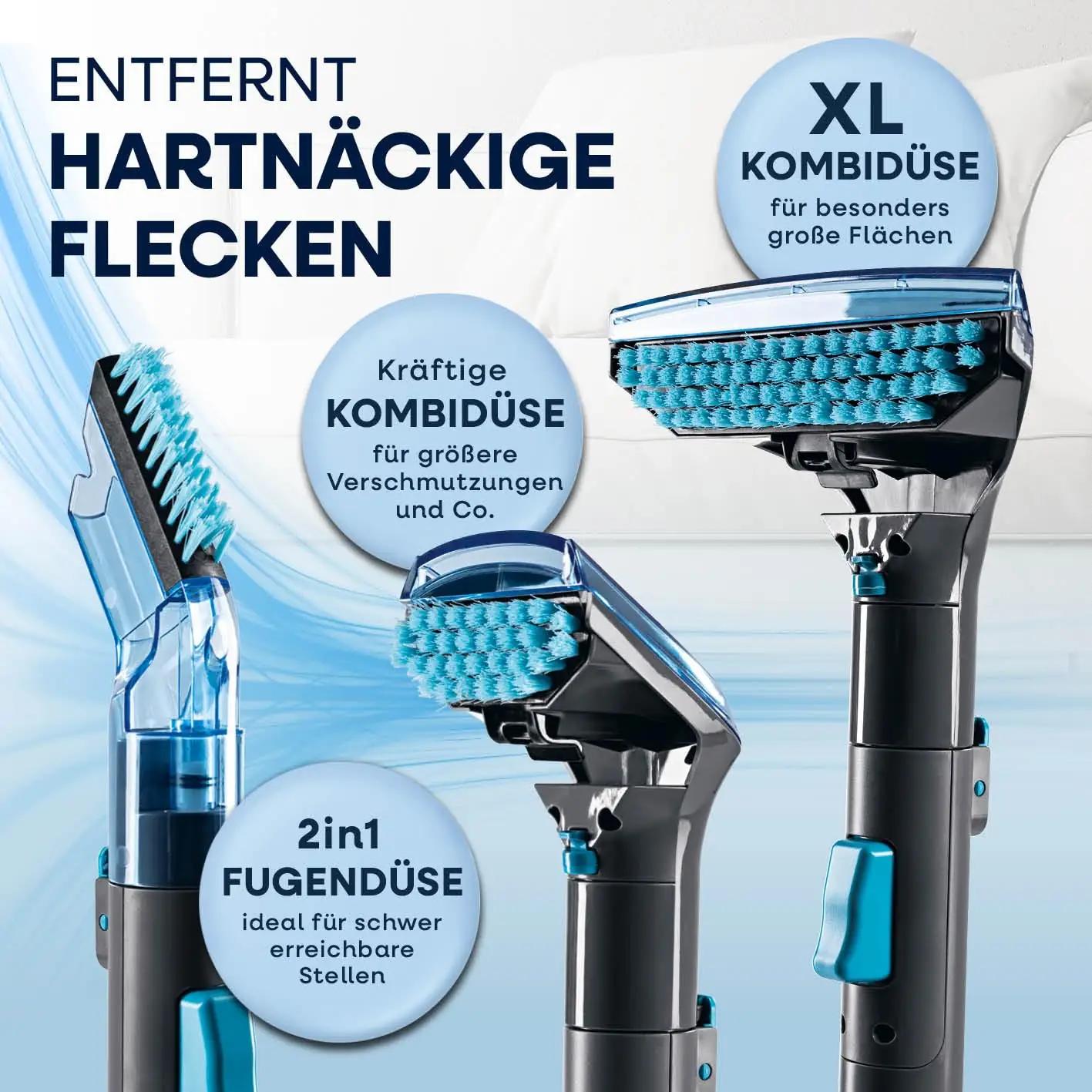 CLEANmaxx tugev 3in1 plekieemaldaja – Pro Power Spotcleaner – pilt 6