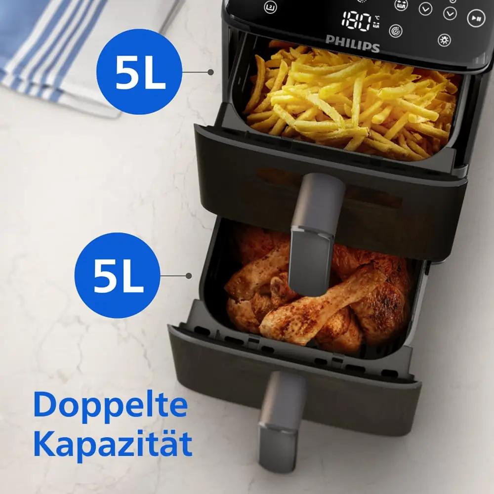 Philips õhufritüür 4000 Series – kahekorvis, ruumisäästlik 10L – pilt 8