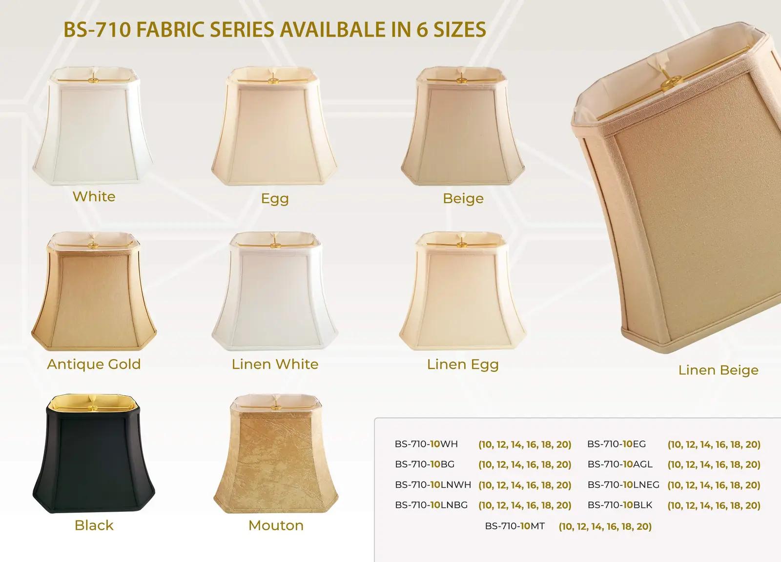 Royal Designs, Inc. Royal Designs pehme lina laualamp varjuk – lisavaade