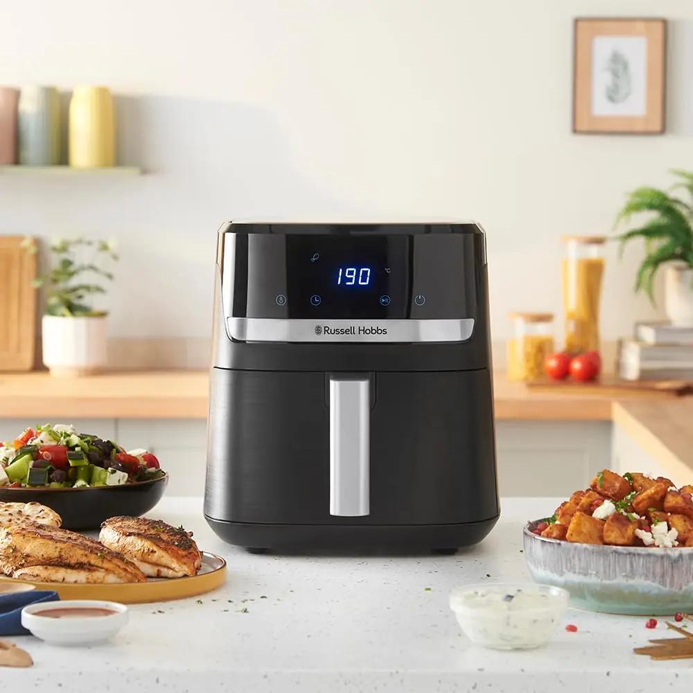 Russell Hobbs XL õhufritüür 5,5 l — vähese rasvaga küpsetamine – lisavaade