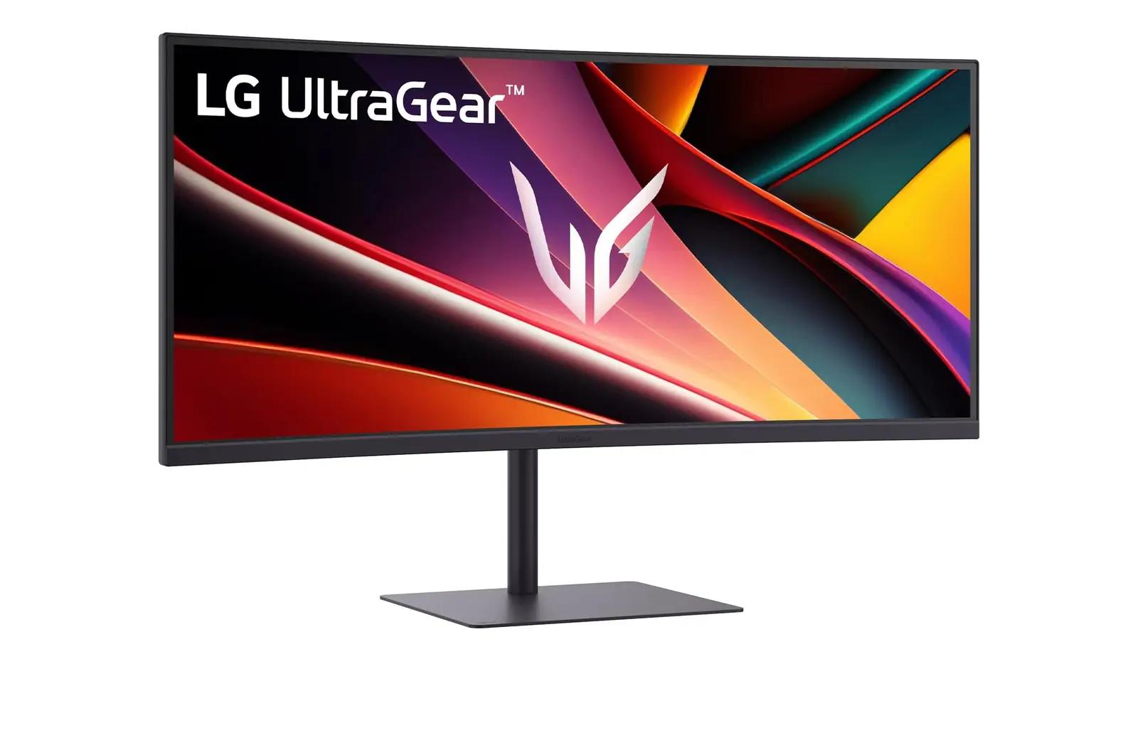 LG Ultragear 34” kaarekmonitor – WQHD mängimiseks ja tööks – pakend ja tarvikud