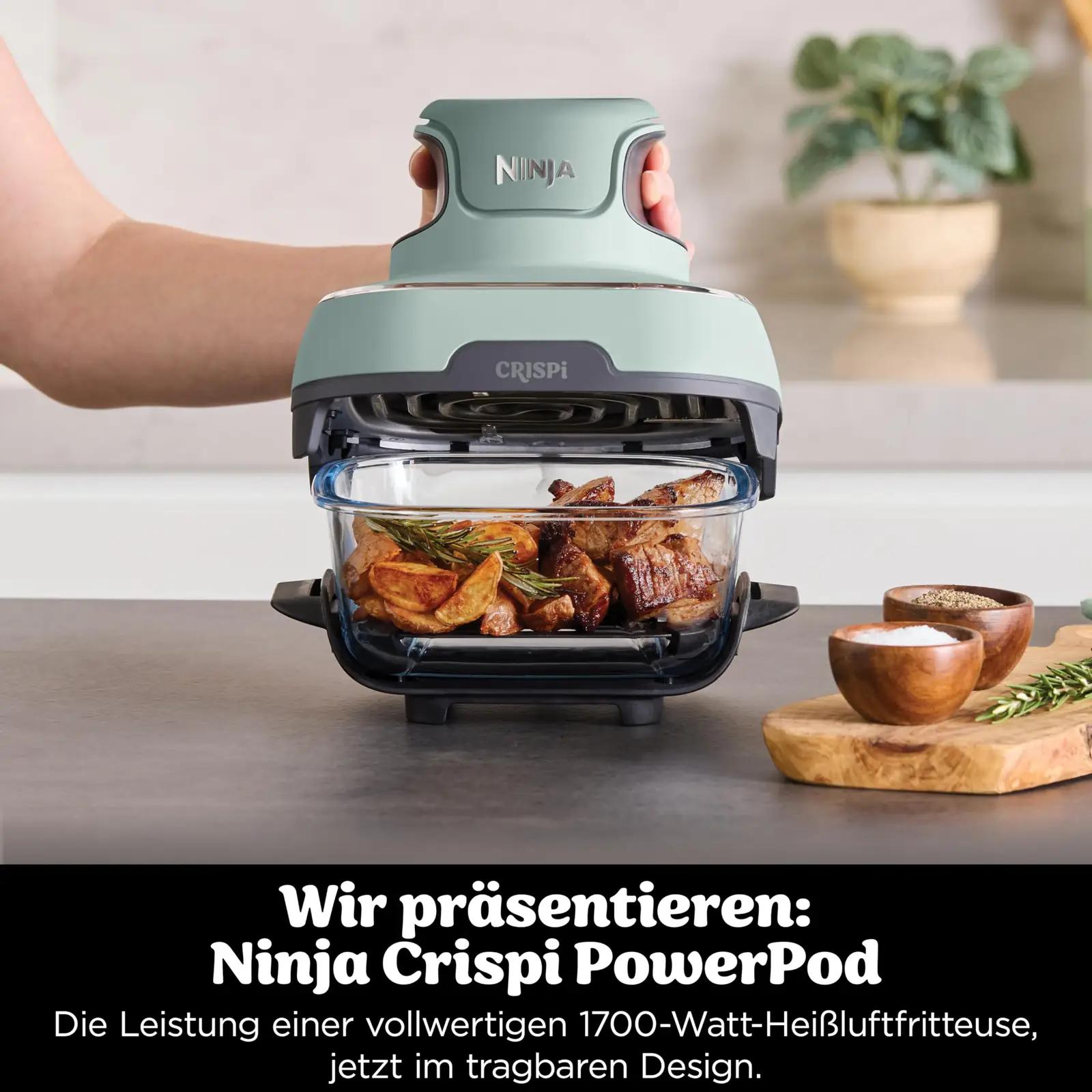 Ninja kompaktne õhufritüür 3,8 l — mitmeotstarbeline ja – pakend ja tarvikud
