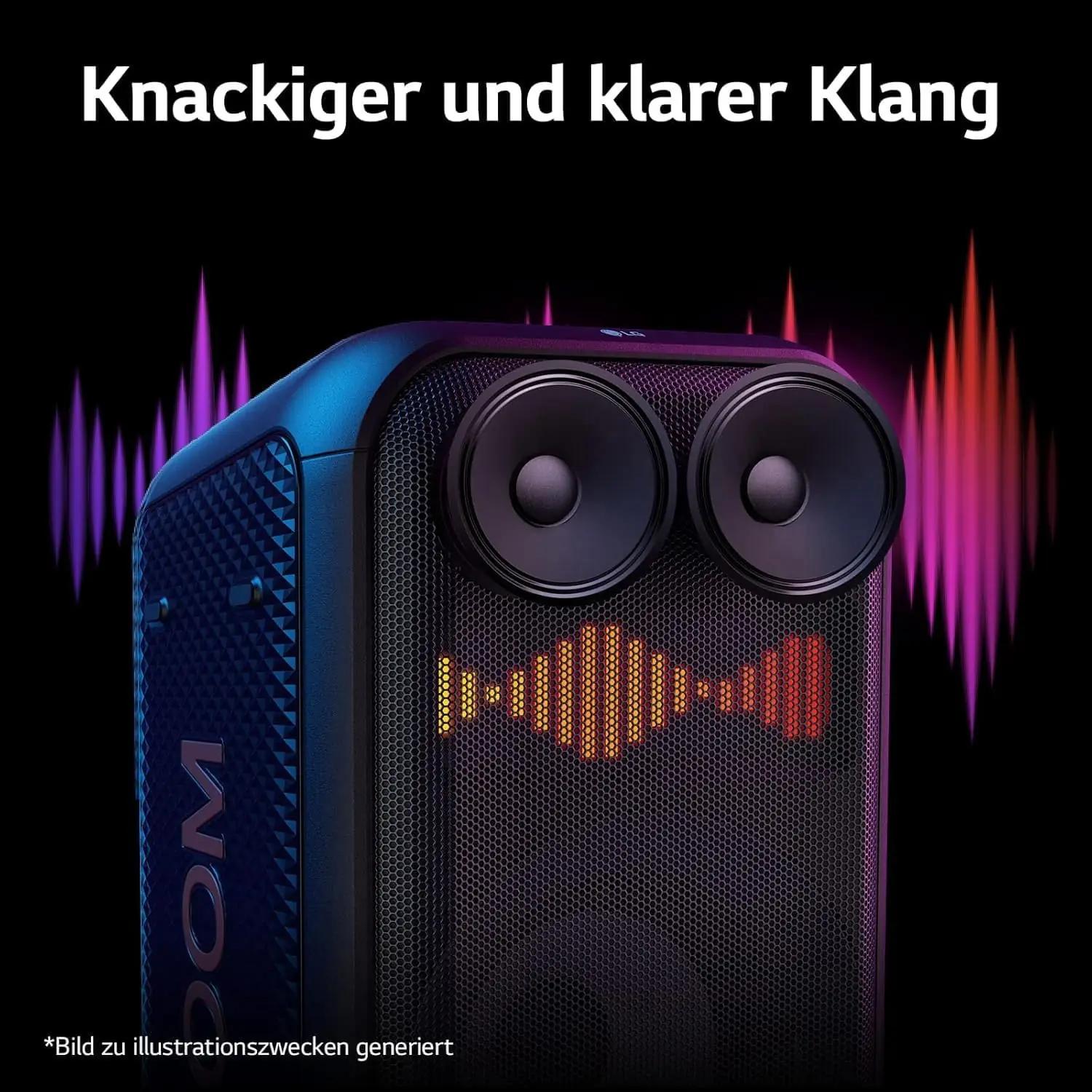 LG xboom DXL7T – kaasaskantav 250W pidulik kõlar – pilt 6