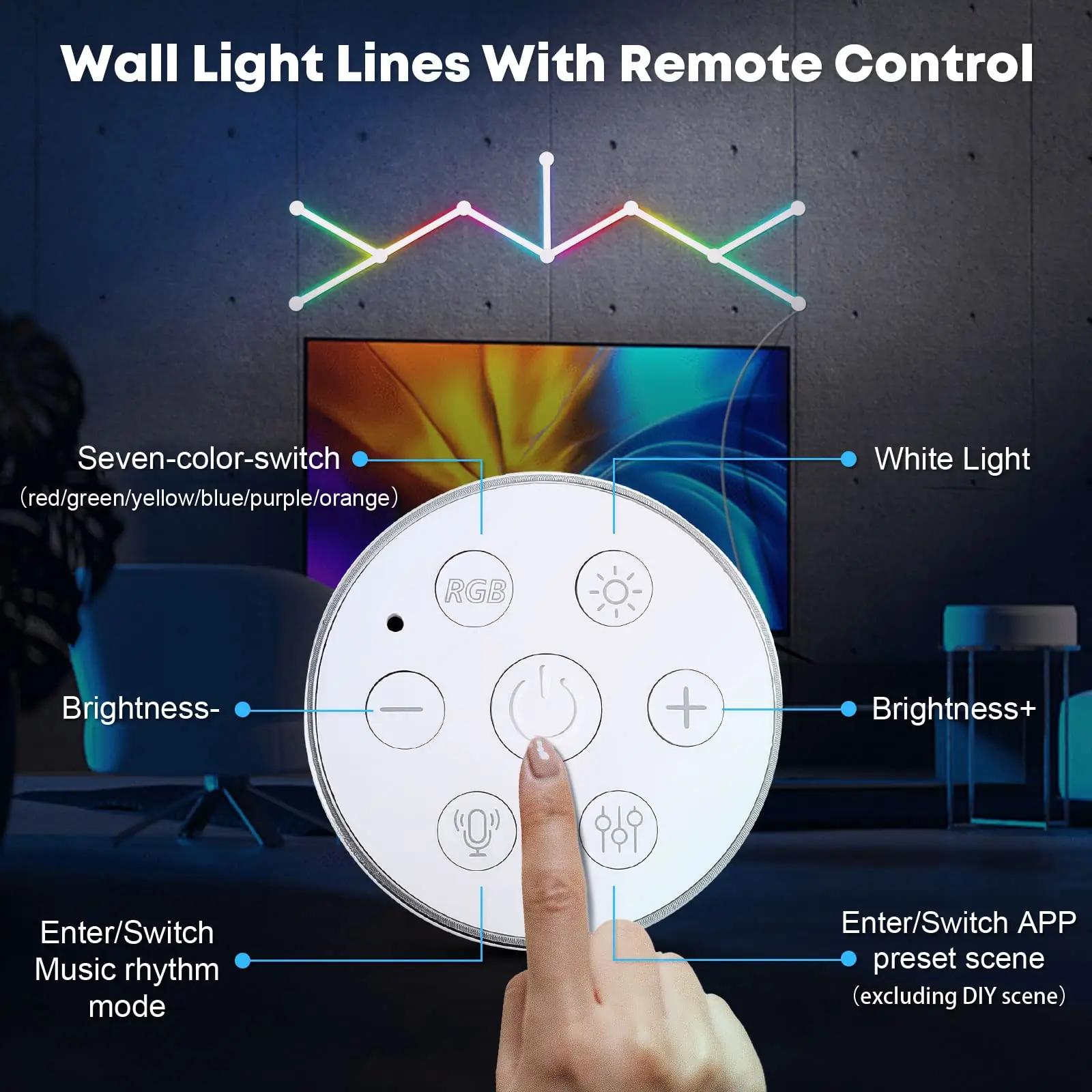 AGM RGB LED-riba dekoratiivne mänguvalgus – pilt 6