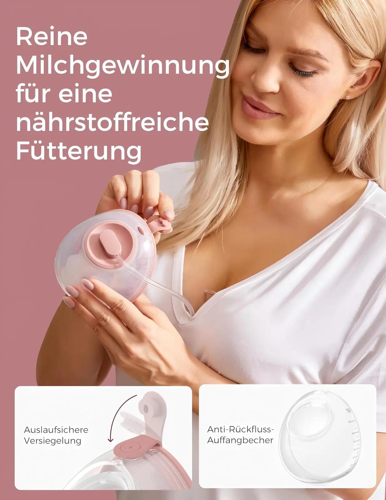 Momcozy kompaktne käed vabad rinnapump — kerge ja mugav – lisavaade