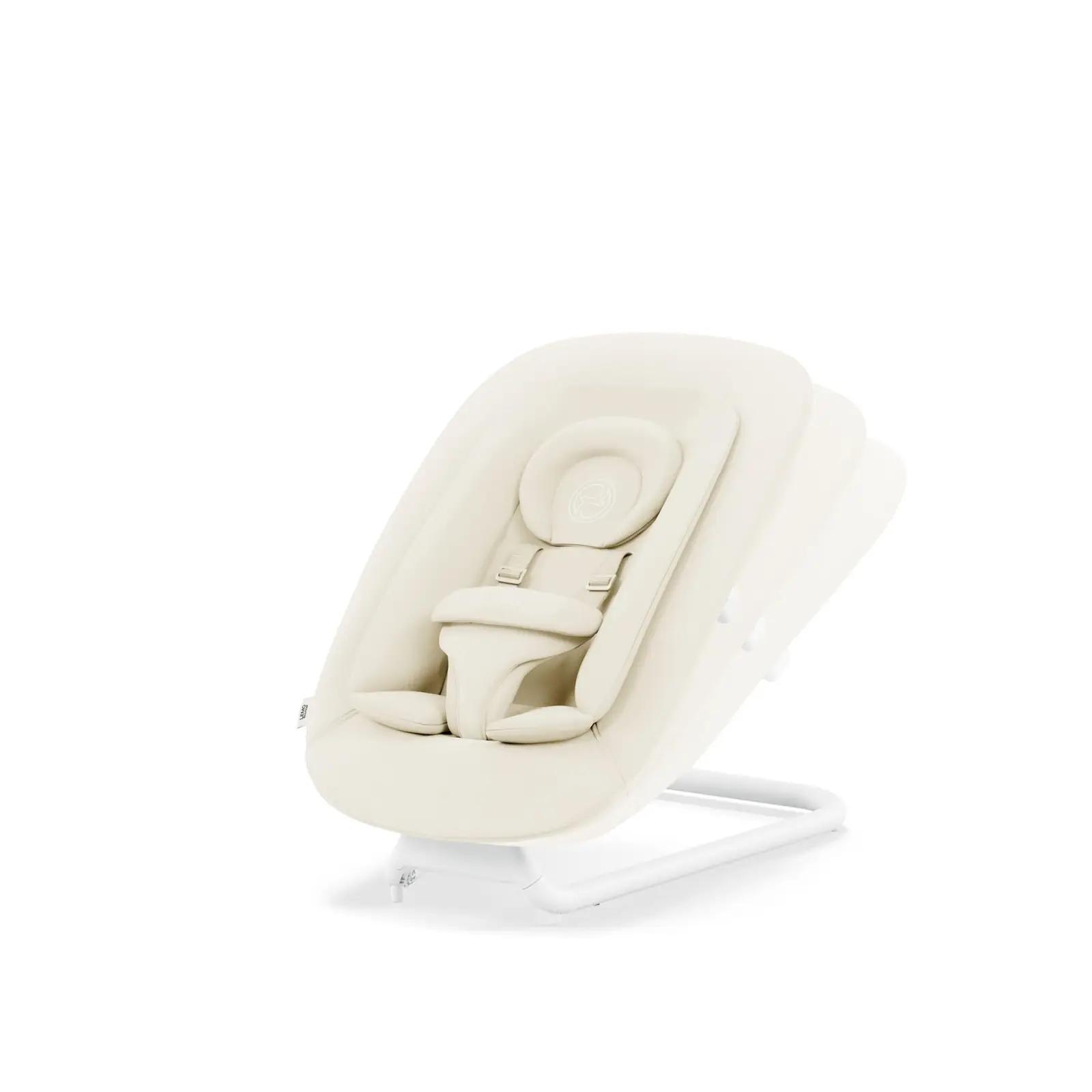 Cybex pehme beebiugrus Canvas White — mugav ja turvaline – detailne vaade