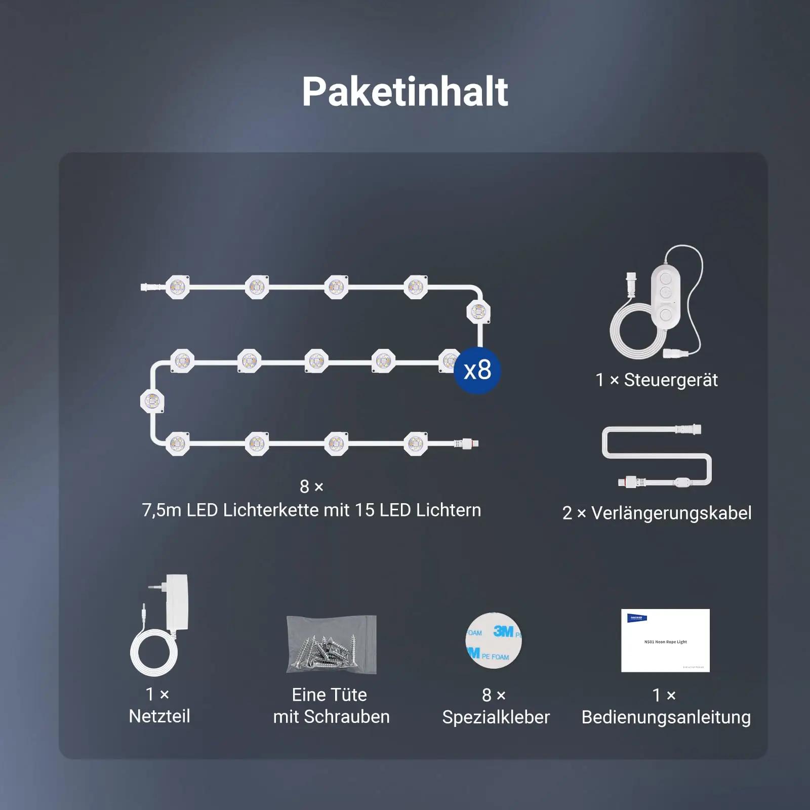 NEEWER veekindel aialatern 196ft RGBCW – dekoratiivne valgus – pilt 9