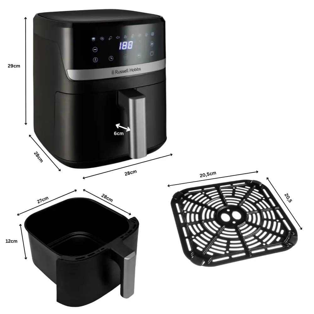 Russell Hobbs XL õhufritüür 5,5 l — vähese rasvaga küpsetamine – pilt 9