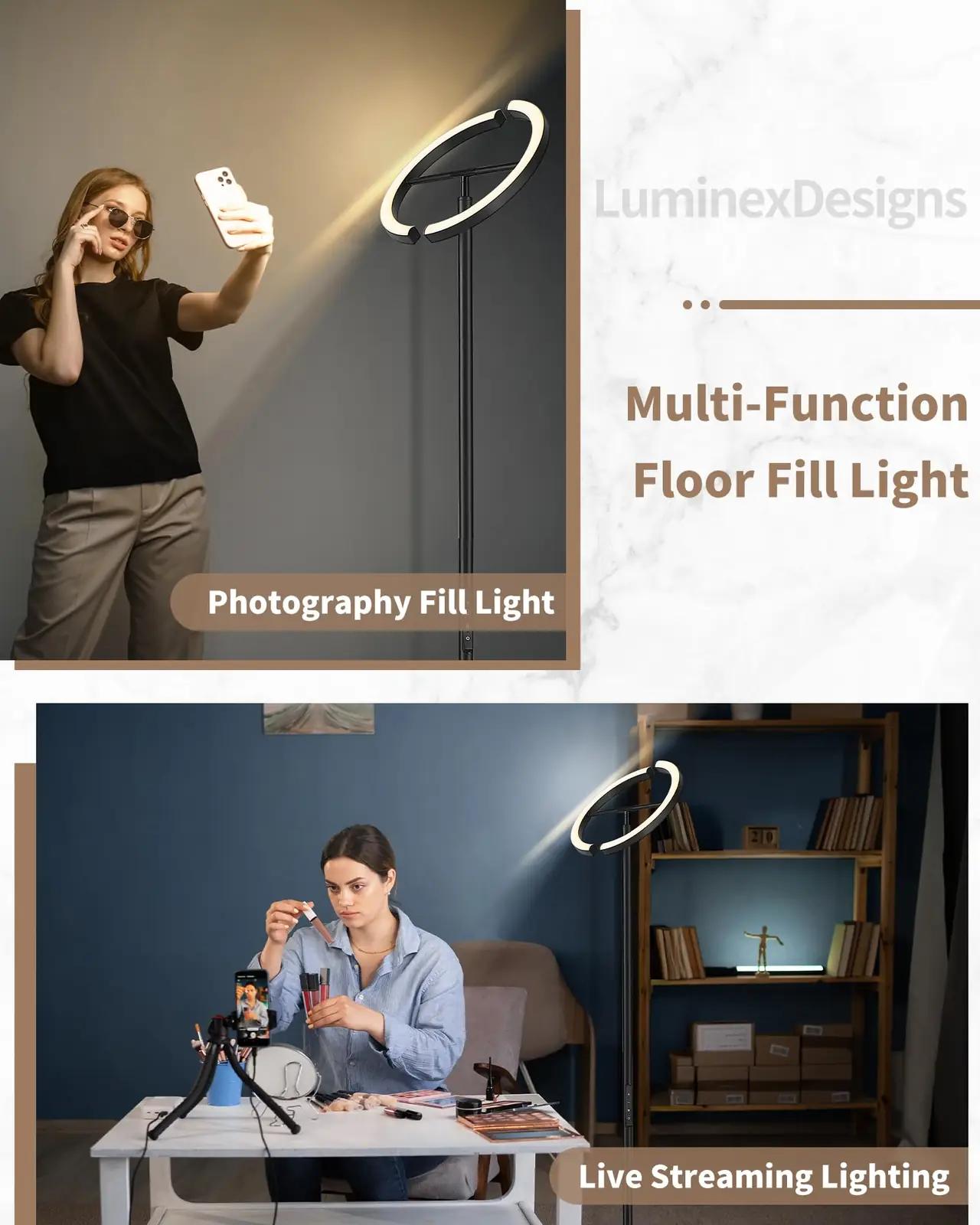 LuminexDesigns must modernne LED-lambipost riiuliga ja dimmeriga – pilt 6