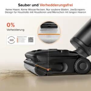 roborock F25 ACE Pro märg- ja kuivtolmuimejad – detailne lähivaade