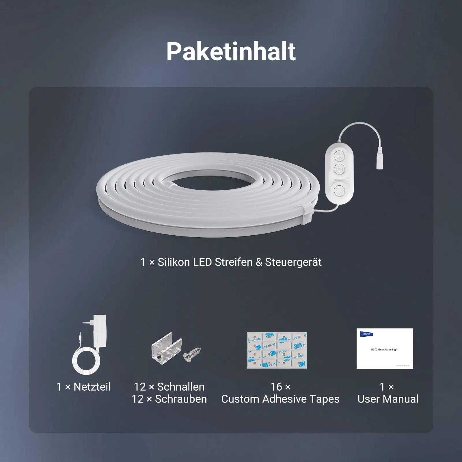 NEEWER painduv 5m LED-riba sisevalgustuseks ja dekoratsiooniks – pilt 9