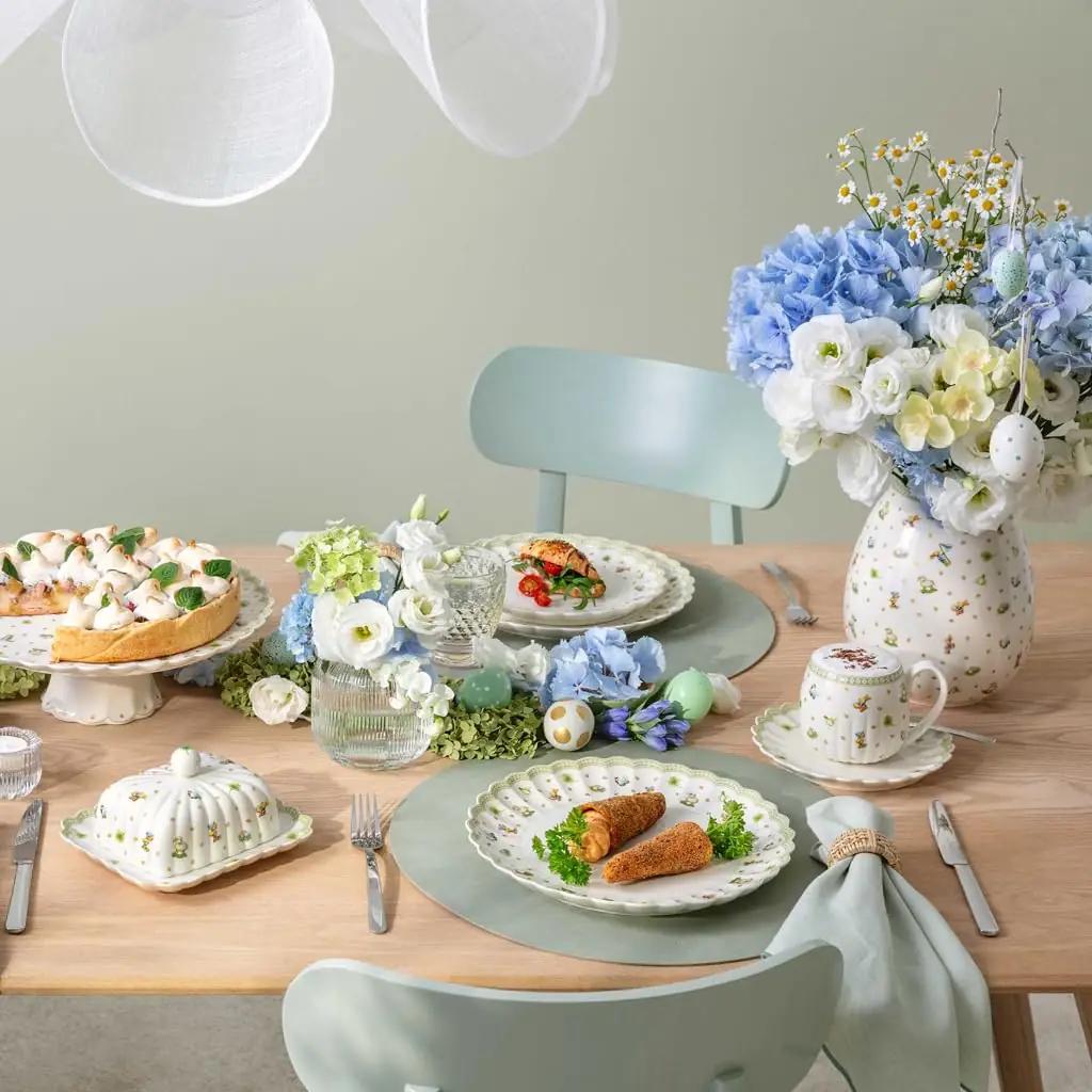 Villeroy & Boch porgandilik hommikusöögikomplekt 2-le, premium – pakend ja tarvikud