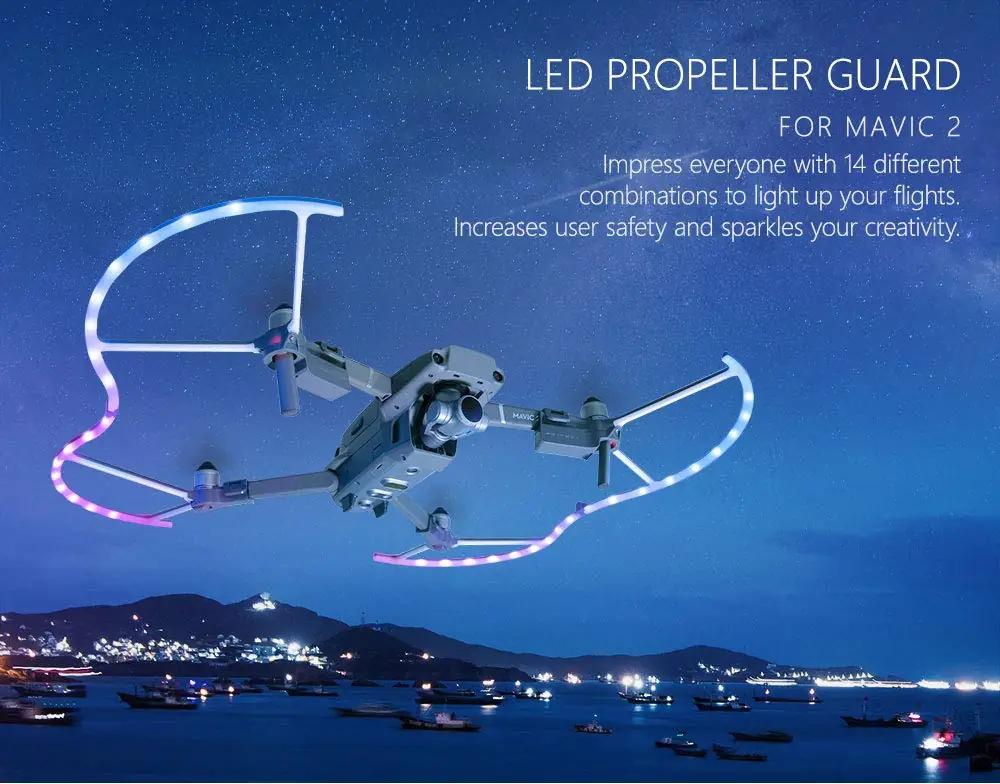 PGYTECH kaitsev propellerikaitse LED-valgustusega DJI Mavic 2 – pilt 6