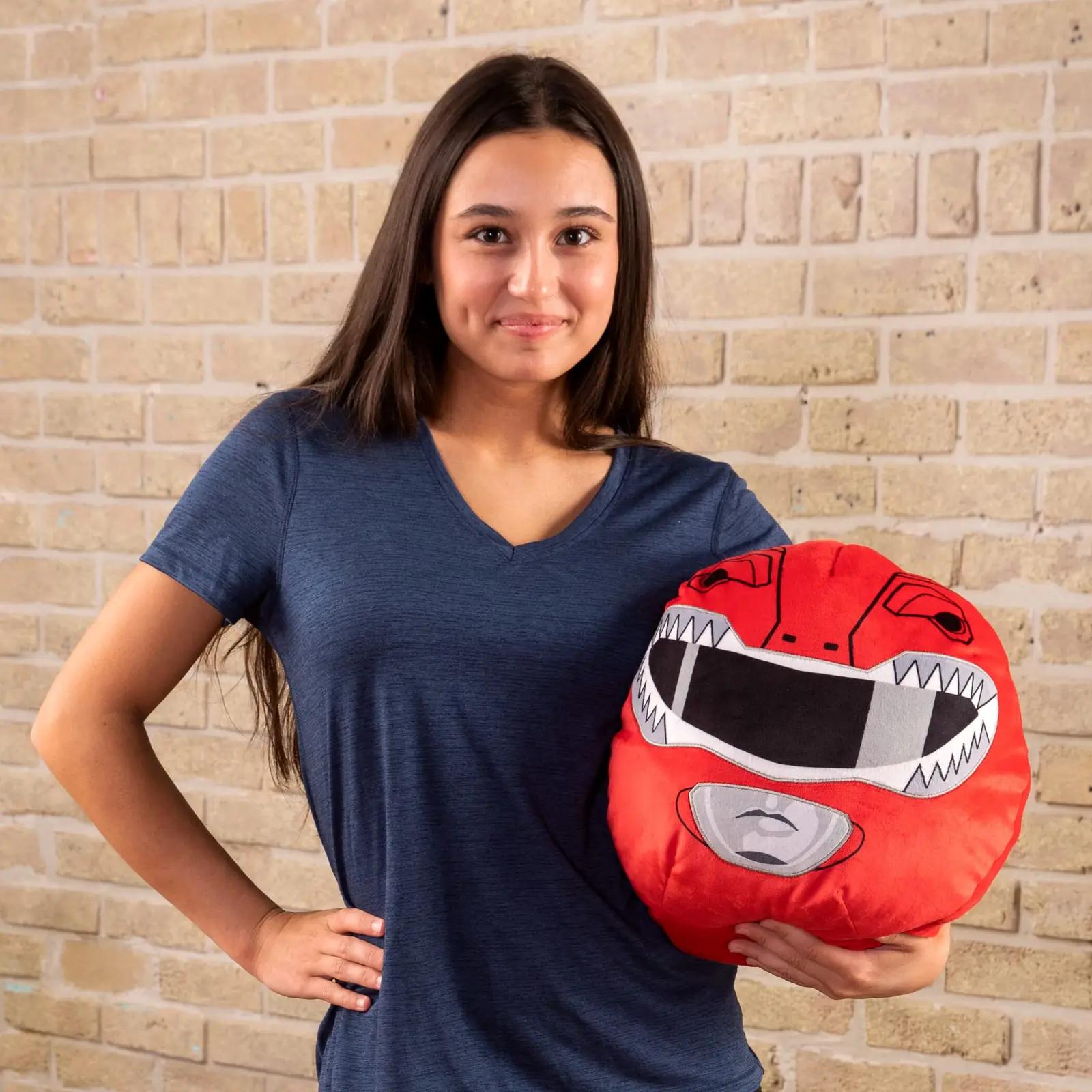 Club Mocchi Mocchi pehme Red Ranger plüüsmänguasi 38cm – kasutusnäide