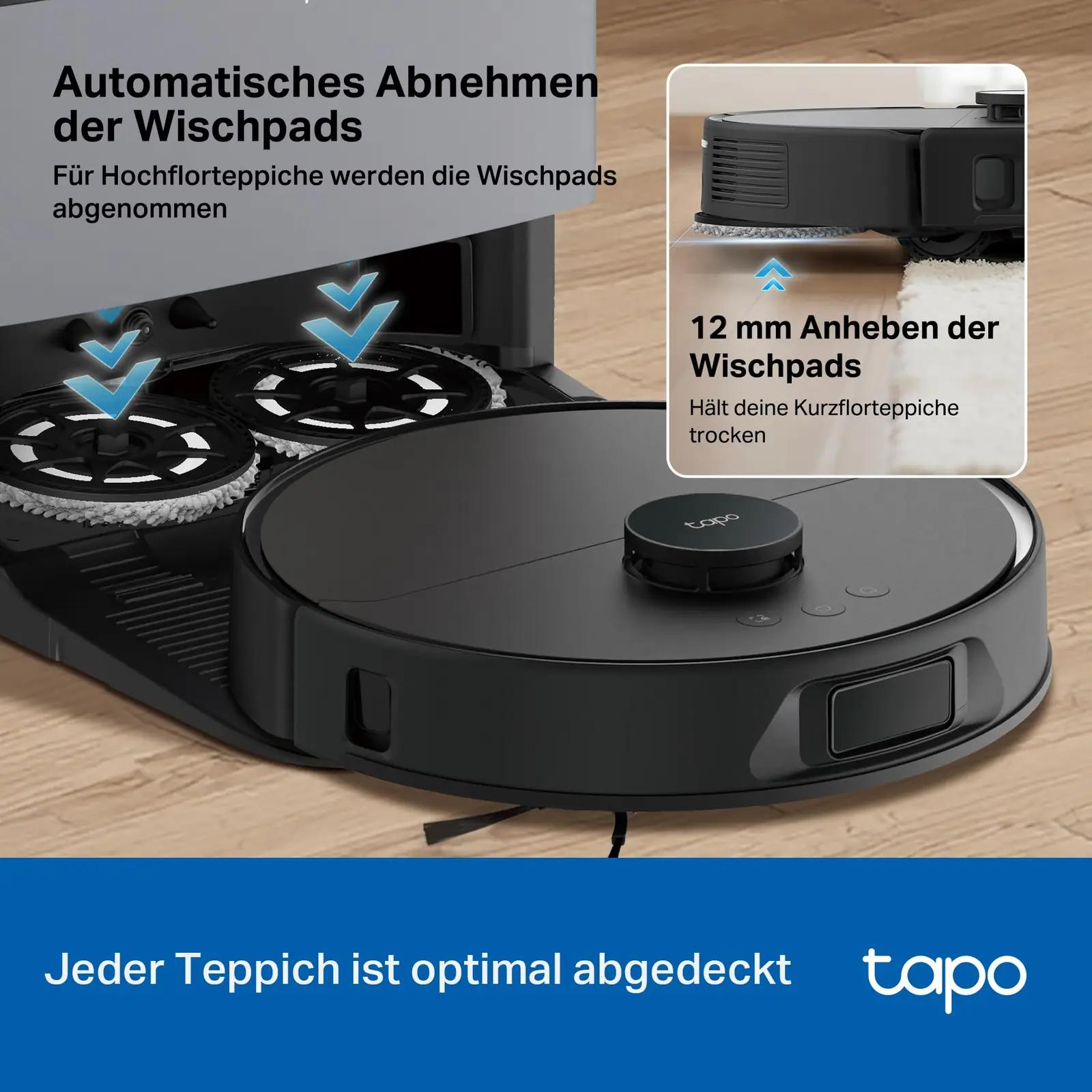Tapo nutikas puhastusrobott: kuuma veega pesu ja ise-kuivatamine – pilt 9