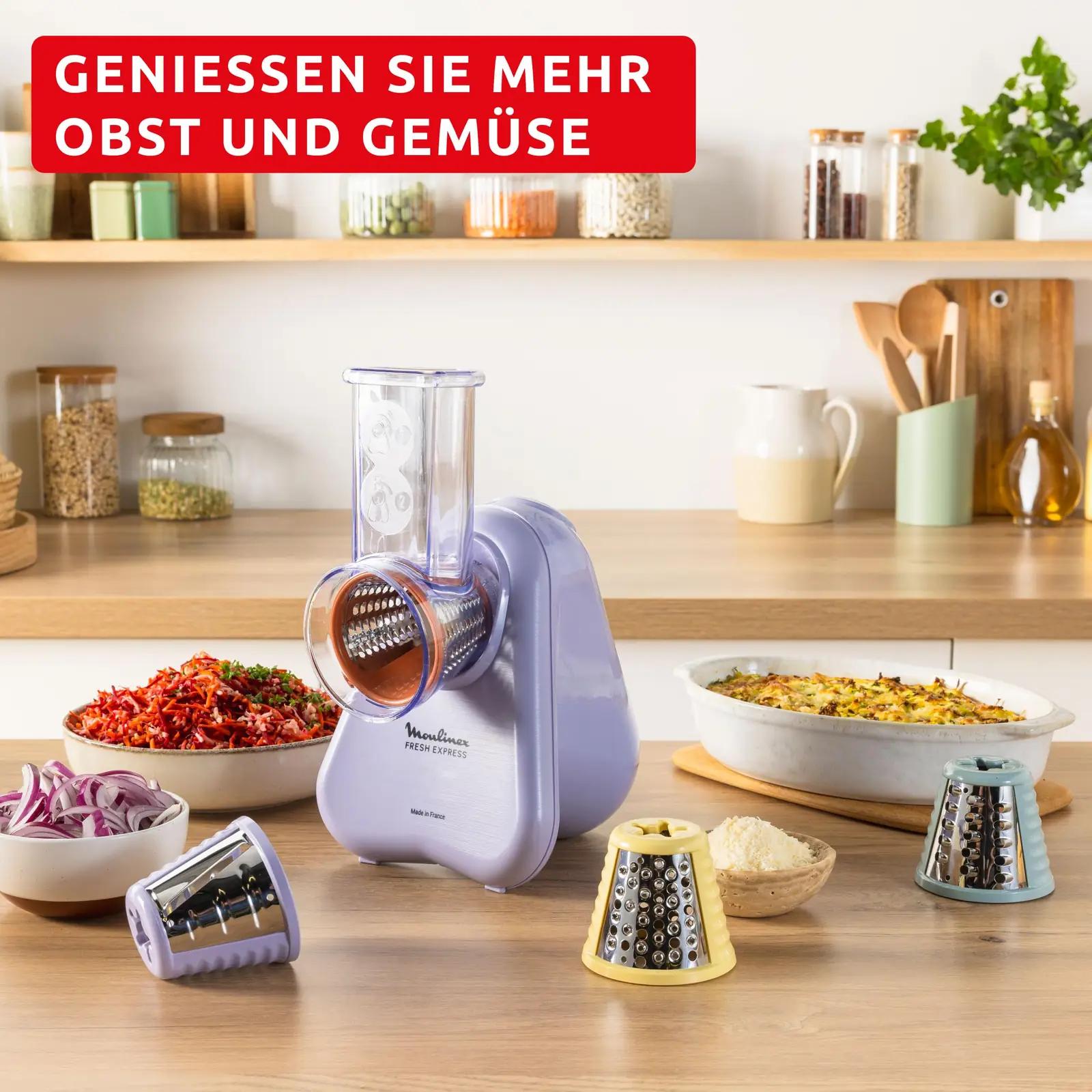Moulinex Fresh Express 4-in-1 köögiriiv lila, kompaktne – pilt 6