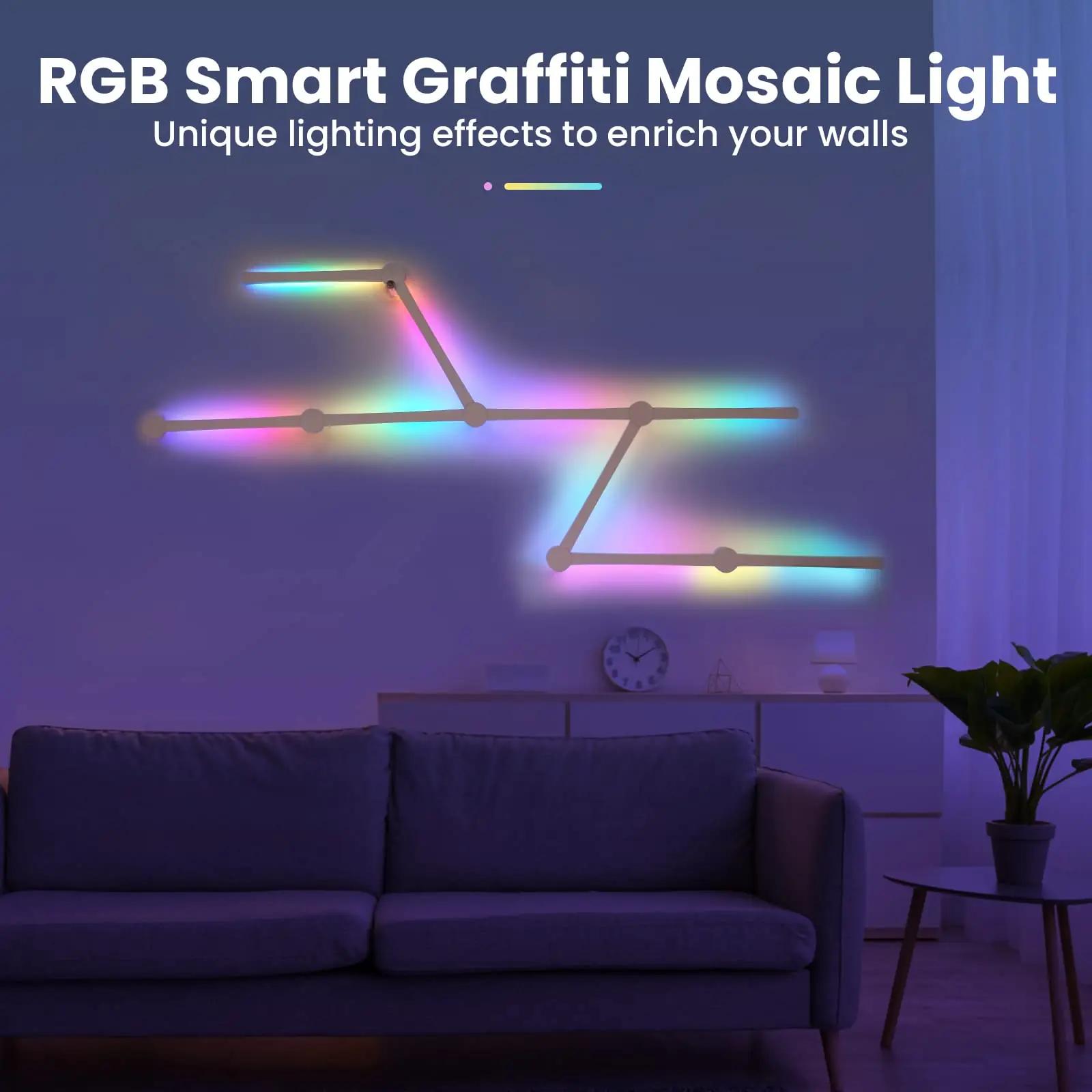 AGM RGB LED-riba dekoratiivne mänguvalgus – pakend ja tarvikud