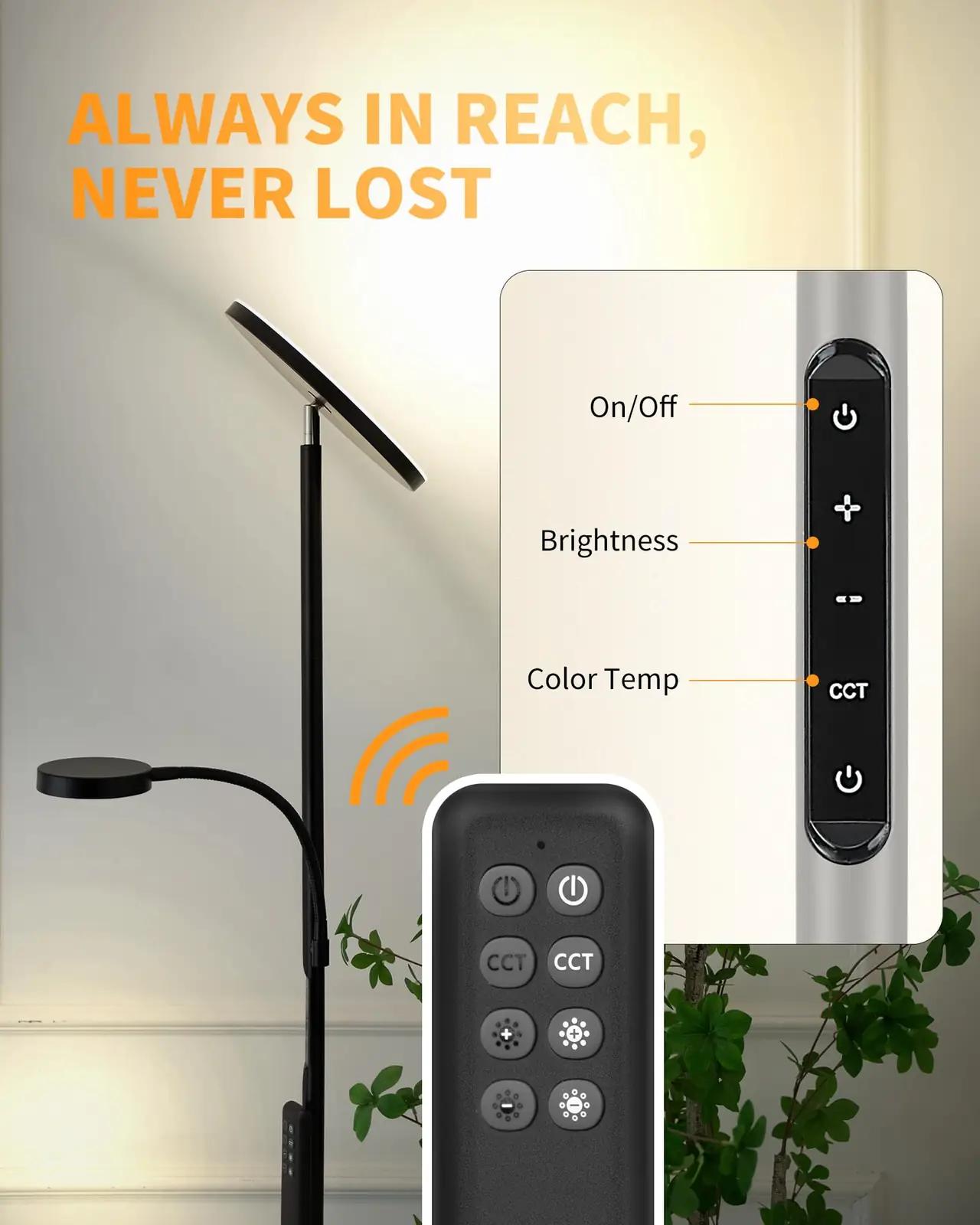LuminexDesigns LED-lamp lauaga – reguleeritav ja eredas valguses – pilt 7