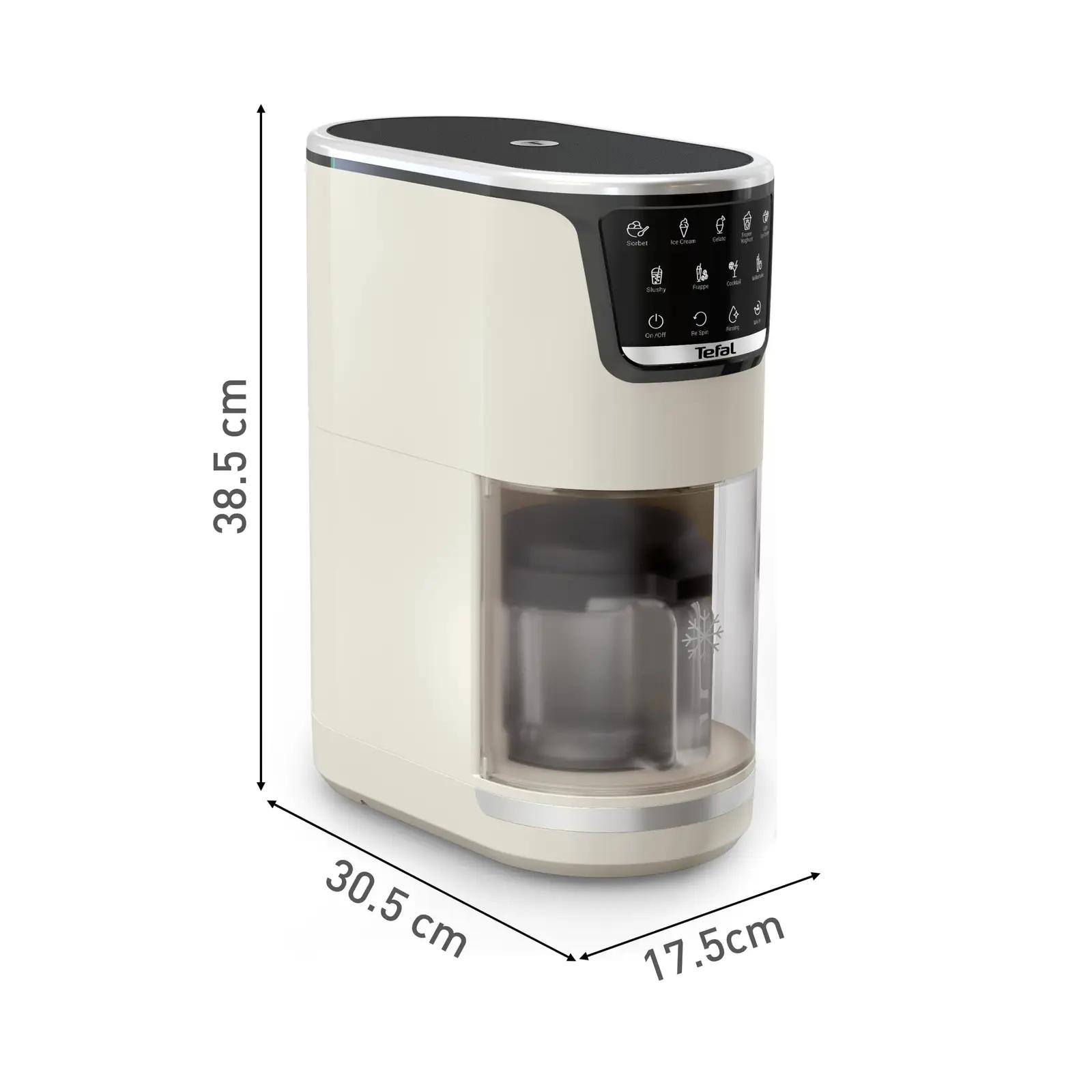 Tefal kodune jäätisemasin – kreemjas 1,4 l valmistus – detailne vaade