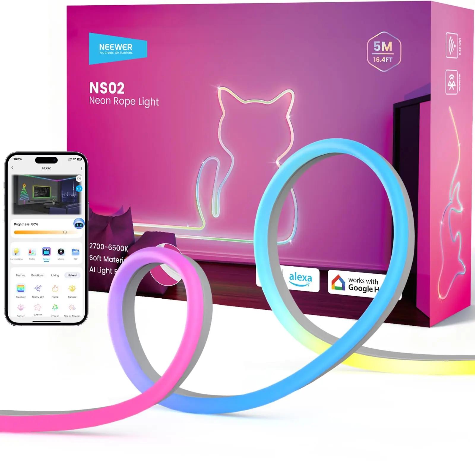 NEEWER NS02_5m led-ribad – toote esivaade
