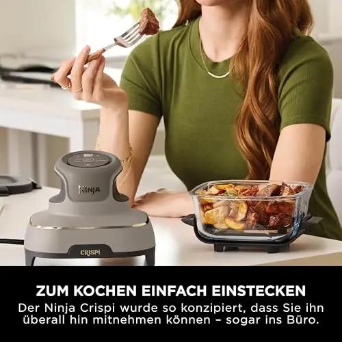 Ninja Stone Gold köögikompakt: klaasiga õhufritüür 3,8 l – pilt 11