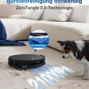 ECOVACS DEEBOT T50 OMNI Gen2 Black tolmuimejarobotid – detailne lähivaade