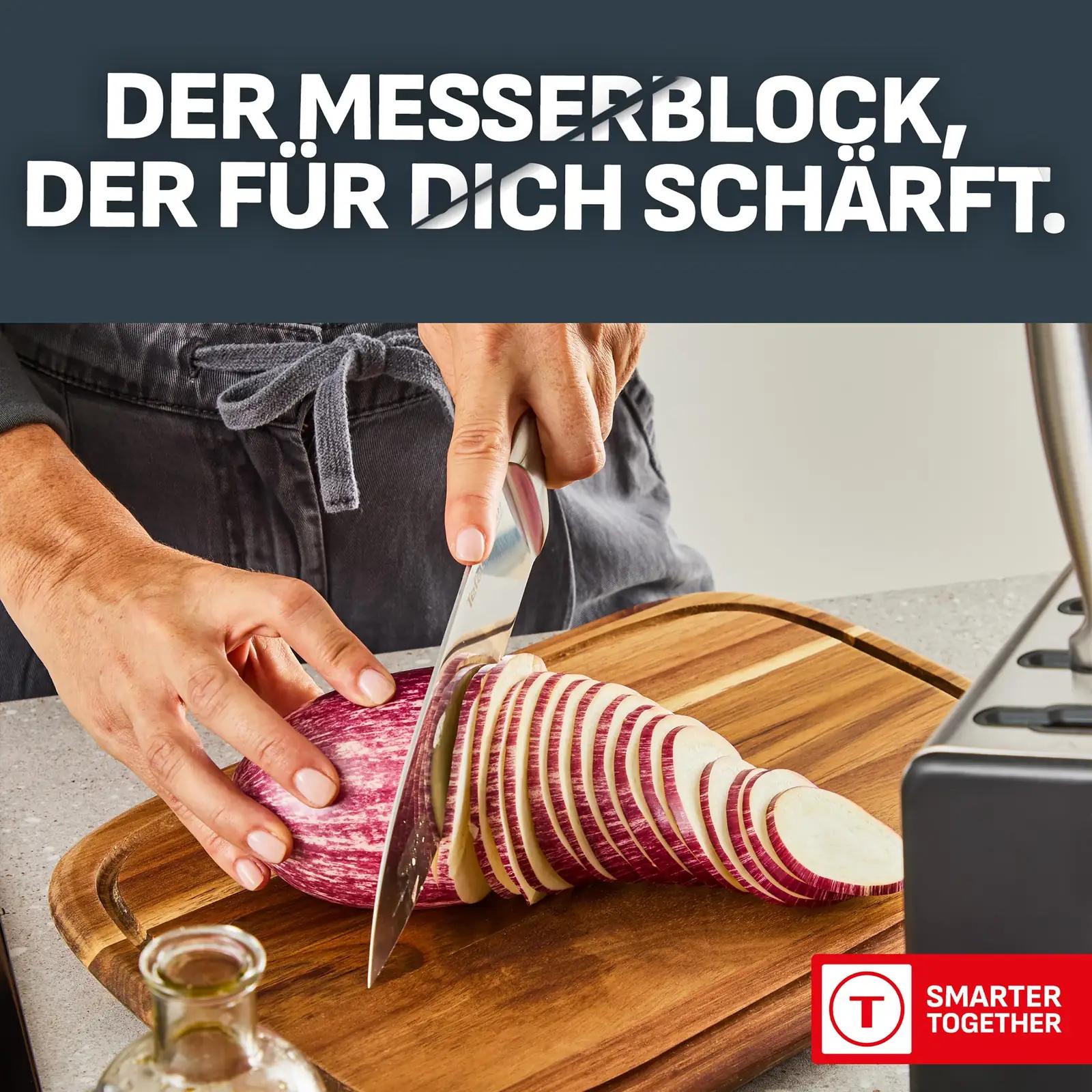 Tefal teravust säilitav köögikomplekt — vastupidav nuga – kasutusnäide
