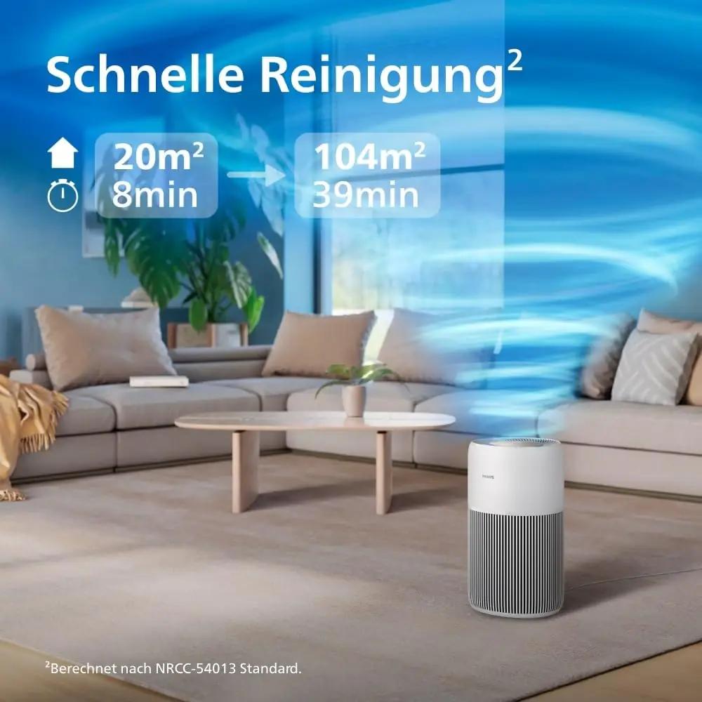 Philips õhupuhasti 2200 Series – vaikne ja tõhus koduõhk – kasutusnäide